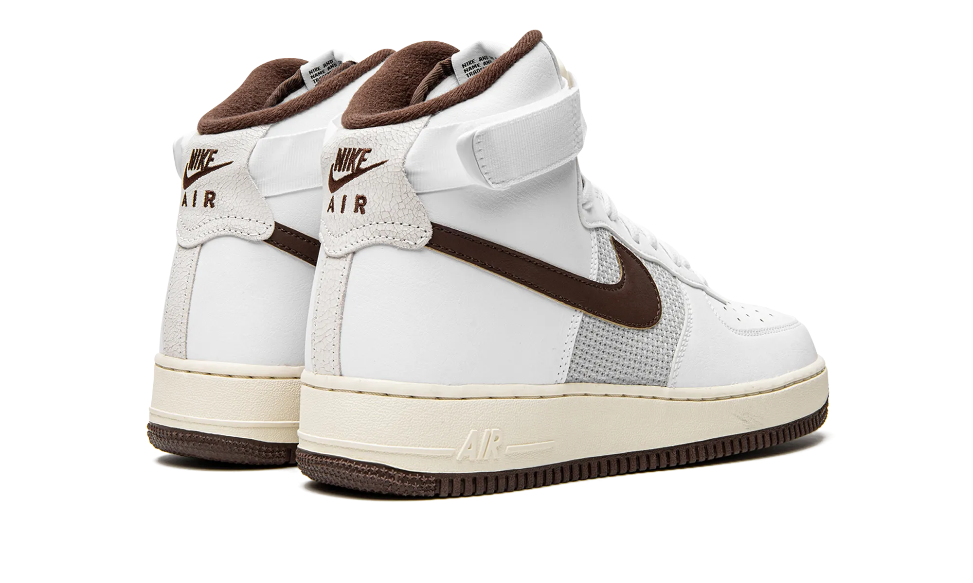 Air Force 1 High '07 "White Light Chocolate" Weekend Routine Comfort Upgrade