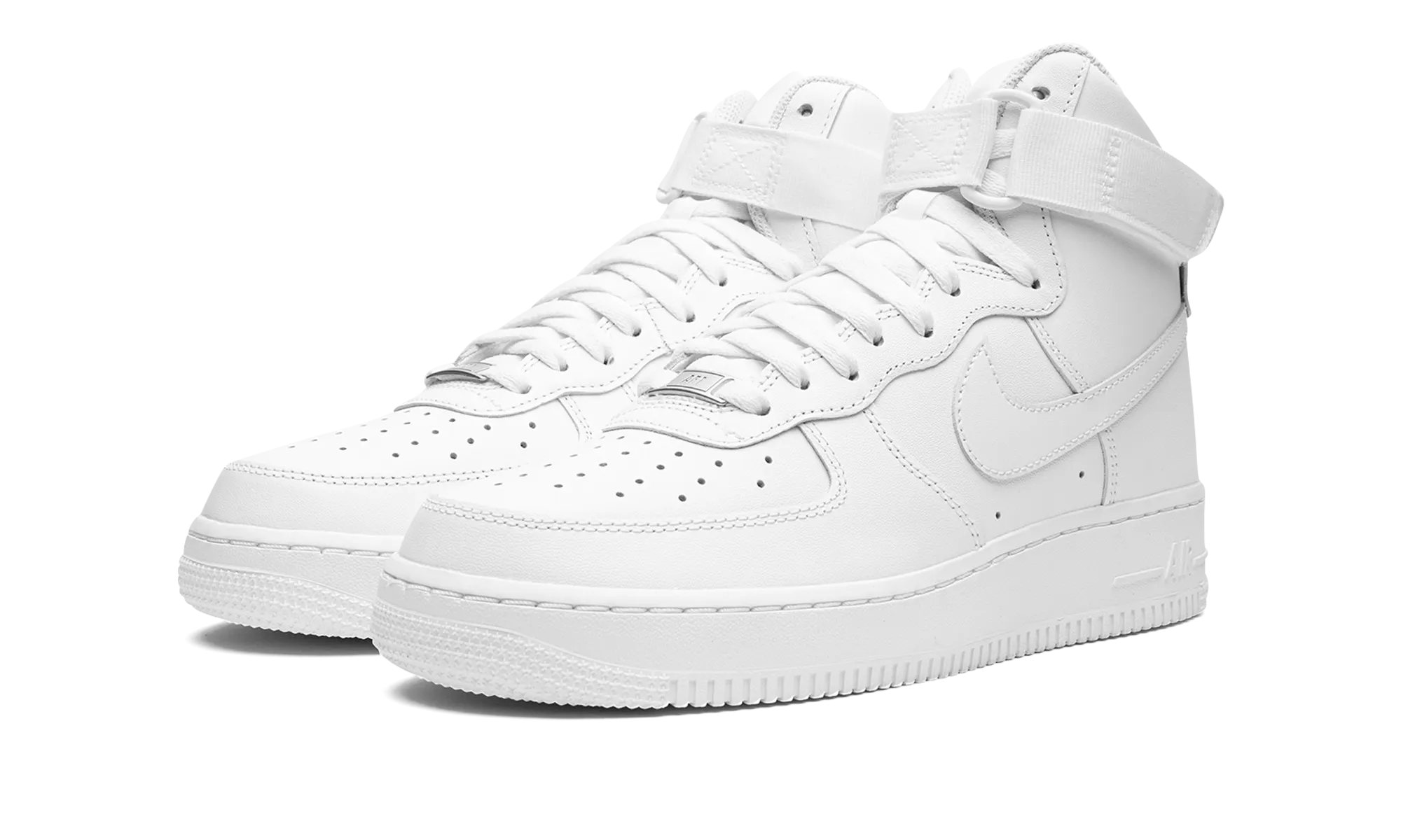 AIR FORCE 1 HIGH MNS WMNS "Triple White" Sport Inspired Comfort Panel