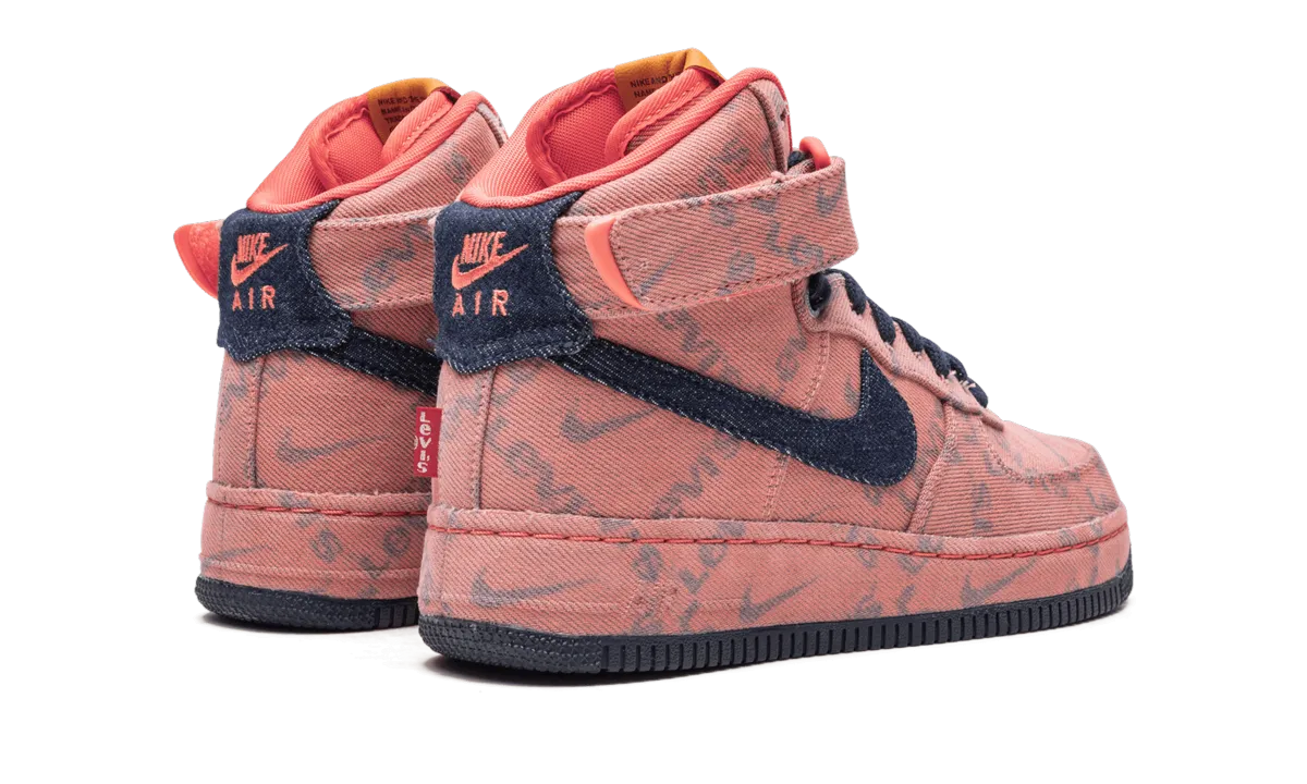 Air Force 1 High "Levi's Denim" Thermoplastic Plate Low Top Design