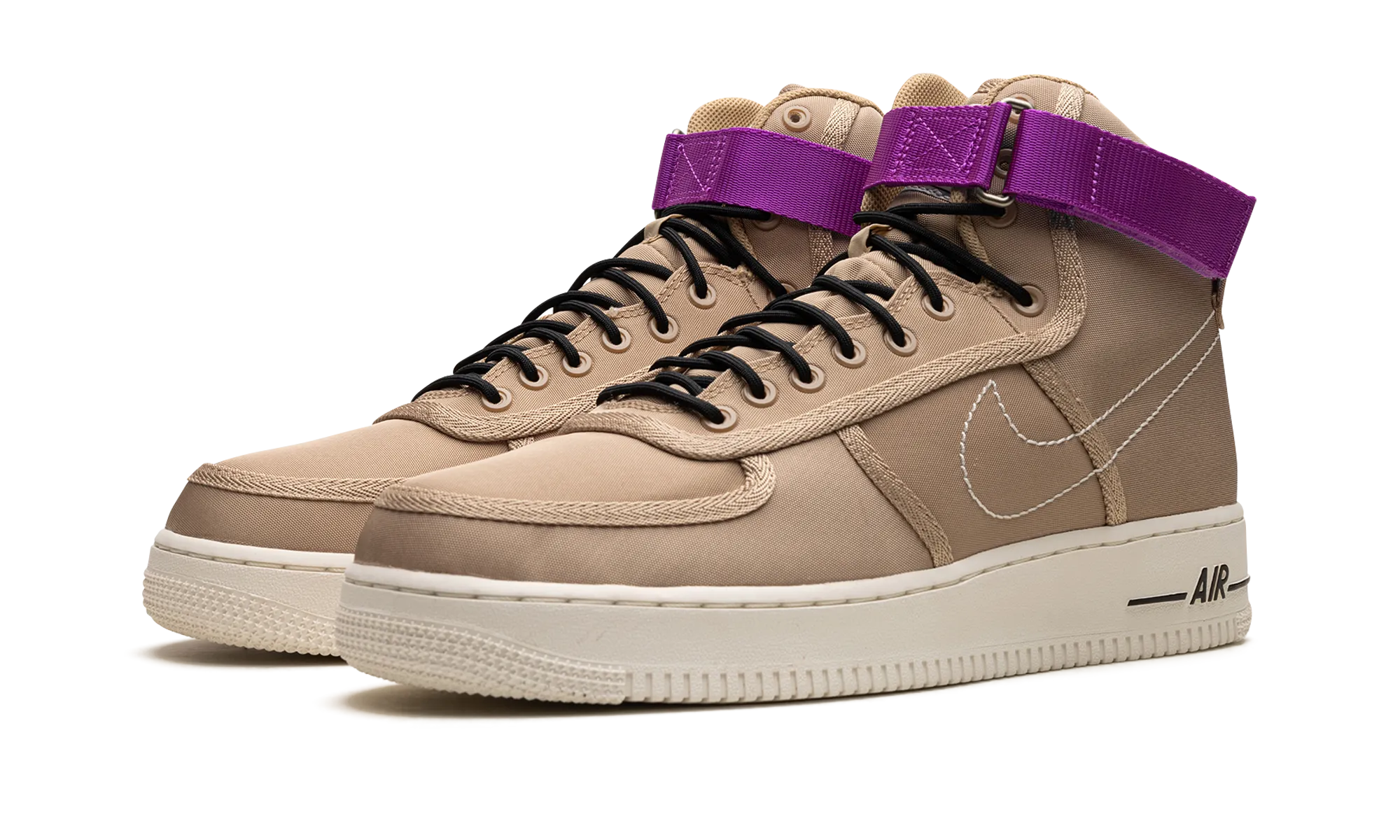 Air Force 1 High "Moving Company" windproof hook and loop closure