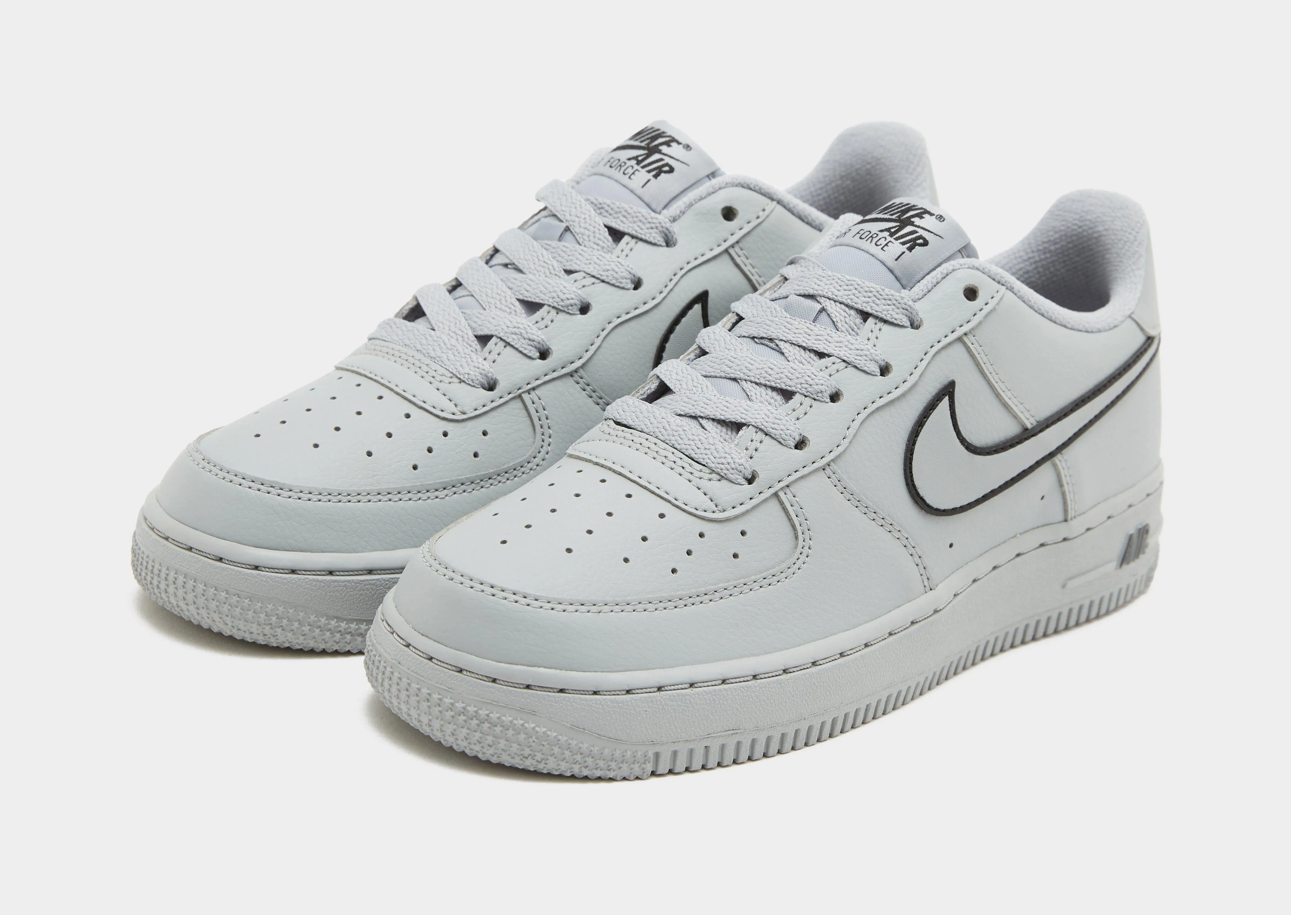 Tension Balancing Flexible Knit Construction Air Force 1 Junior's