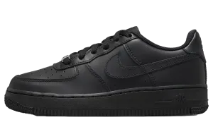 Air Force 1 LE GS "Triple Black" Durable Bottom No Effort