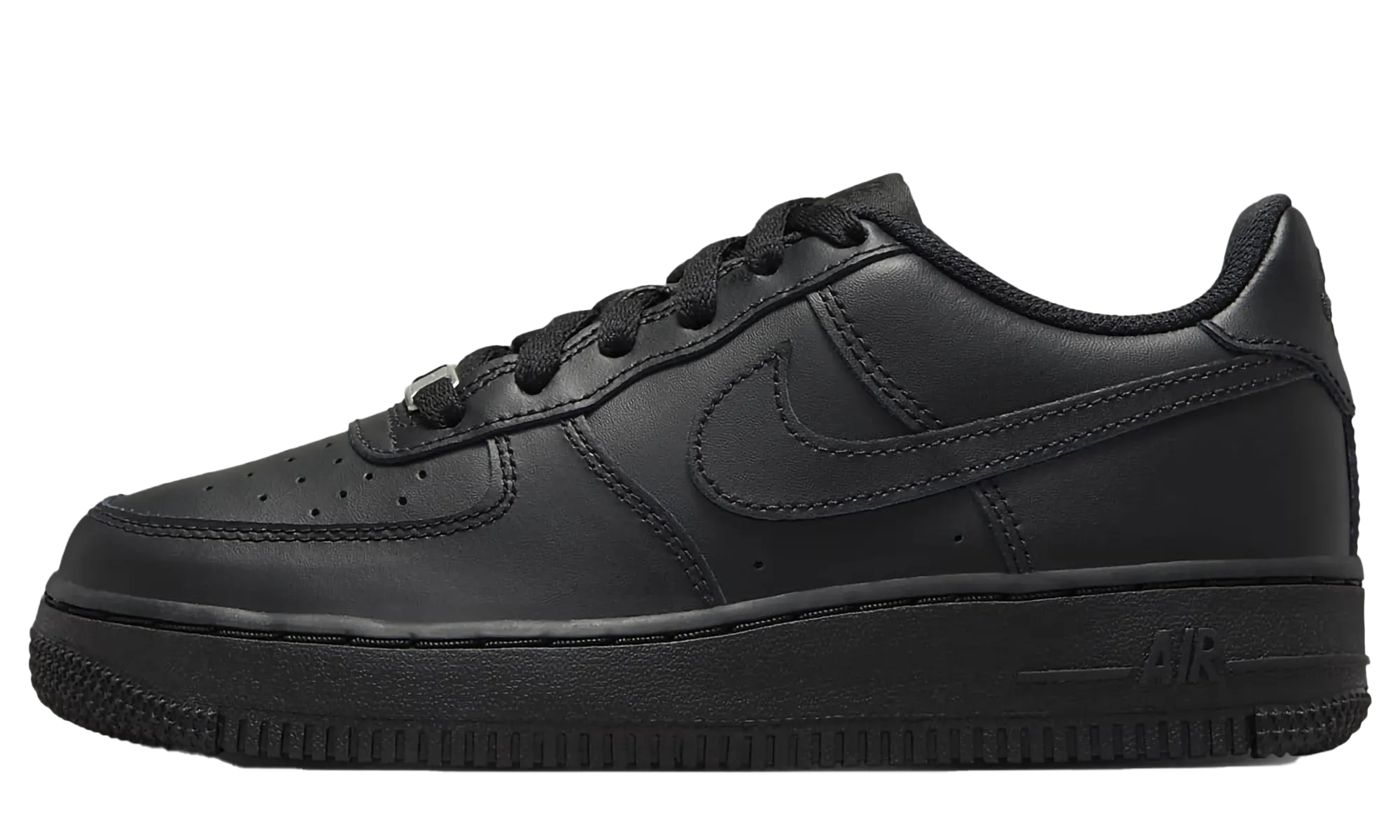 Air Force 1 LE GS "Triple Black" Gentle Texture