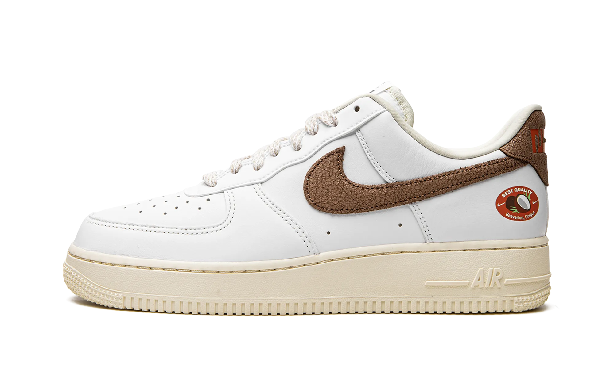 Ankle Support Structure Lean Profile AIR FORCE 1 LO '07 LX WMNS "Coconut"