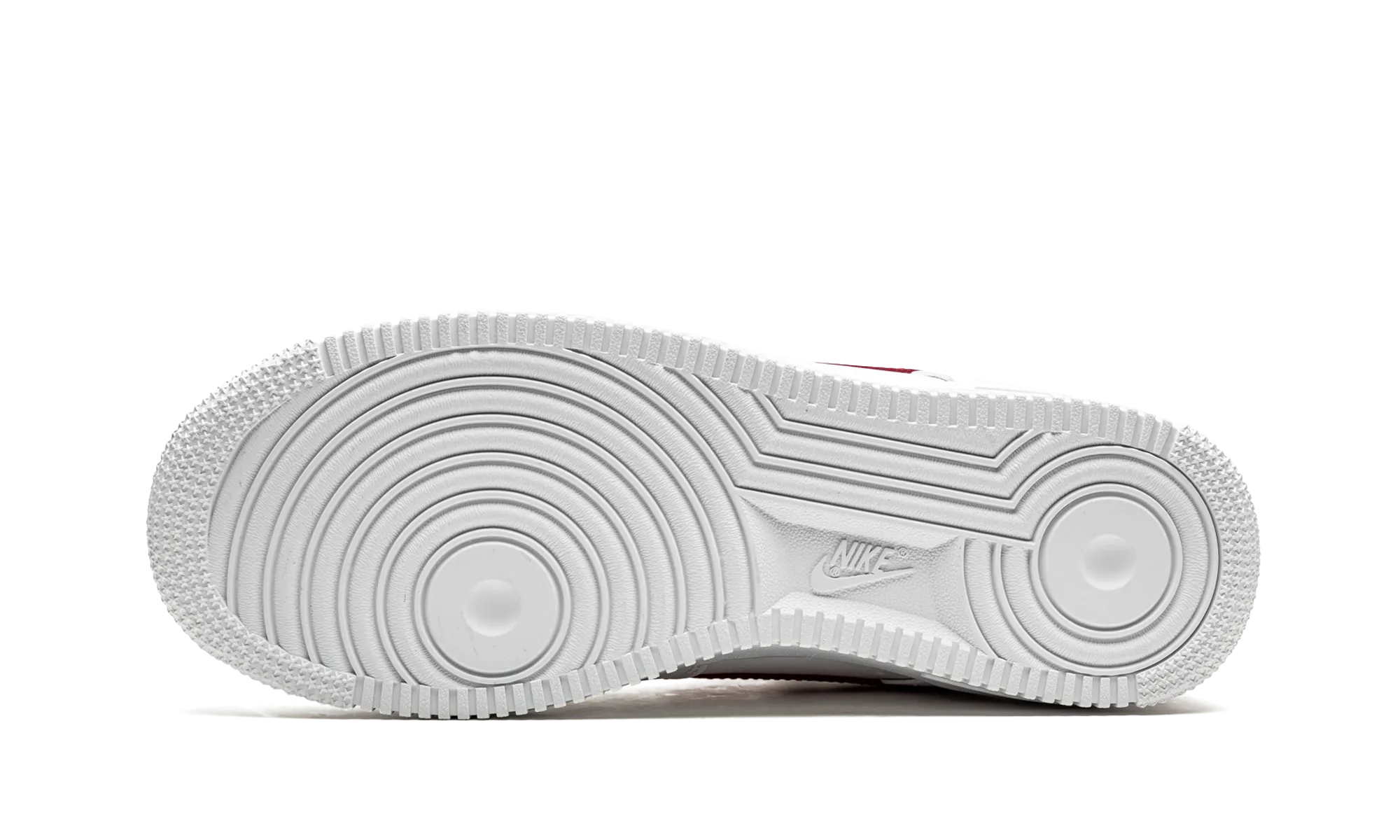 AIR FORCE 1 LO ESSENTIAL MNS WMNS "White / Gym Red" Fresh Lining