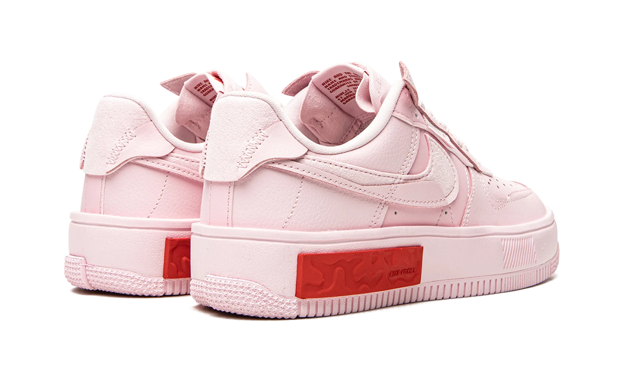 Impact Resistant flex design AIR FORCE 1 LO FONTANKA MNS WMNS "Foam Pink"