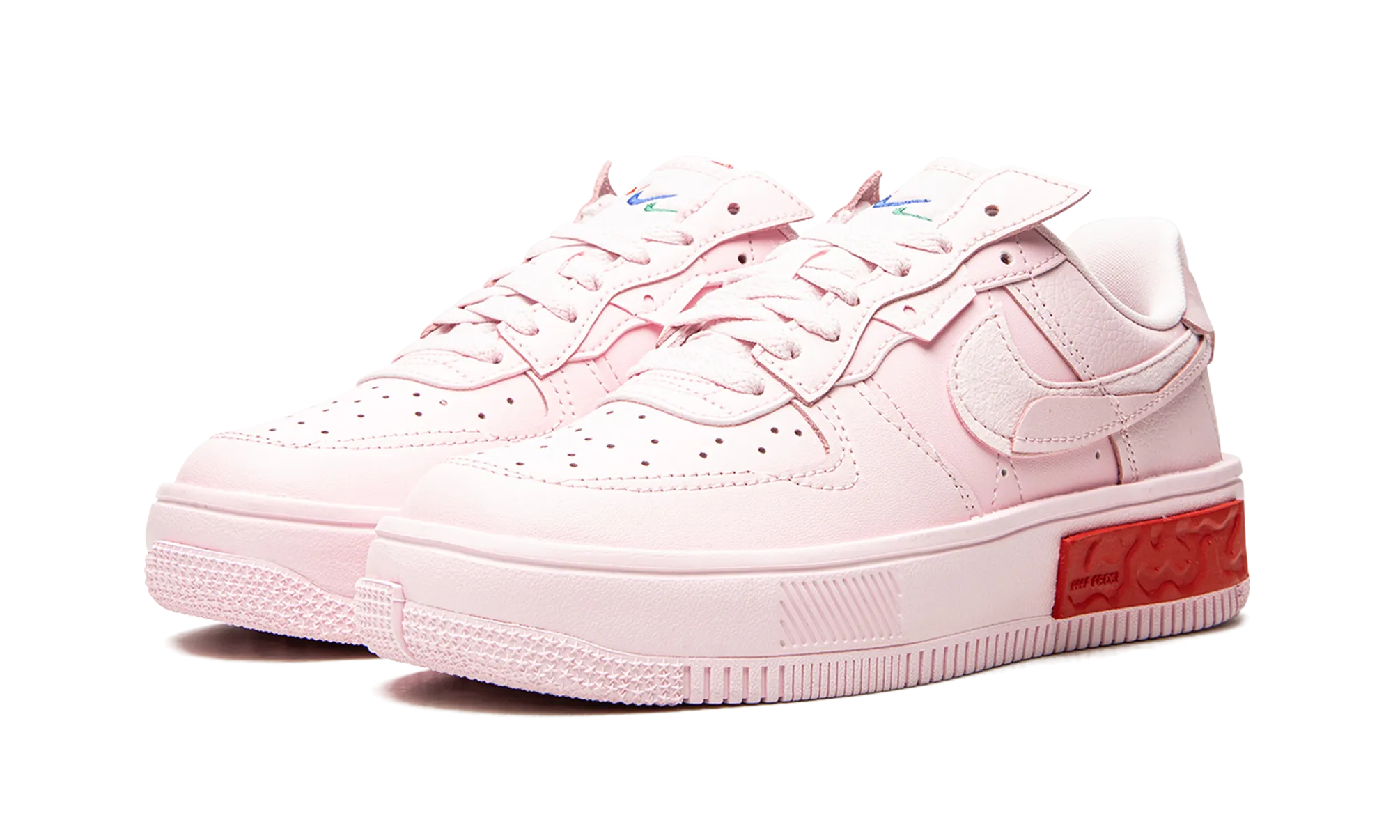 Abrasion Proof Stitching Cushion Boost AIR FORCE 1 LO FONTANKA MNS WMNS "Foam Pink"