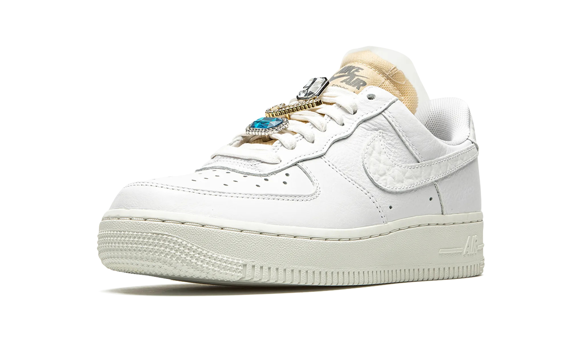 Stitch Free Construction AIR FORCE 1 LO LX MNS WMNS "Bling"