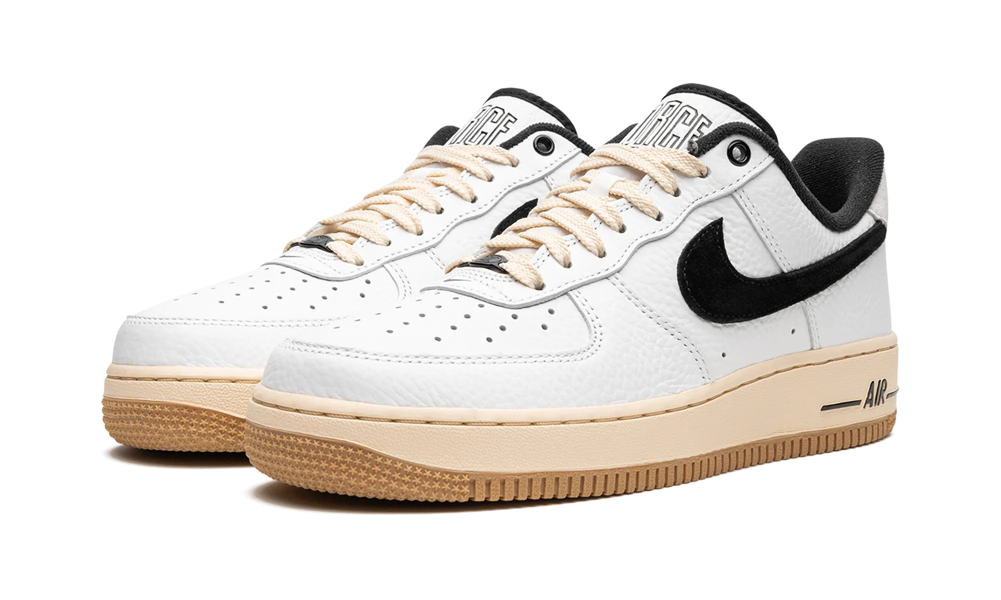 AIR FORCE 1 LO MNS WMNS "Command Force - Summit White" Plush Sole Steady Pace