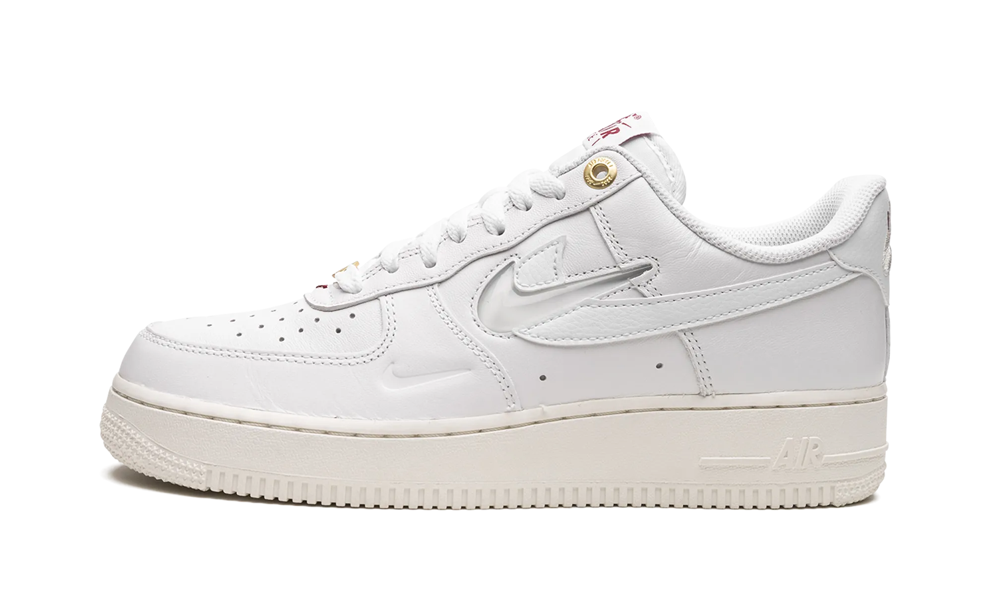 AIR FORCE 1 LO MNS WMNS "Logo Pack - White" Breathable mesh upper