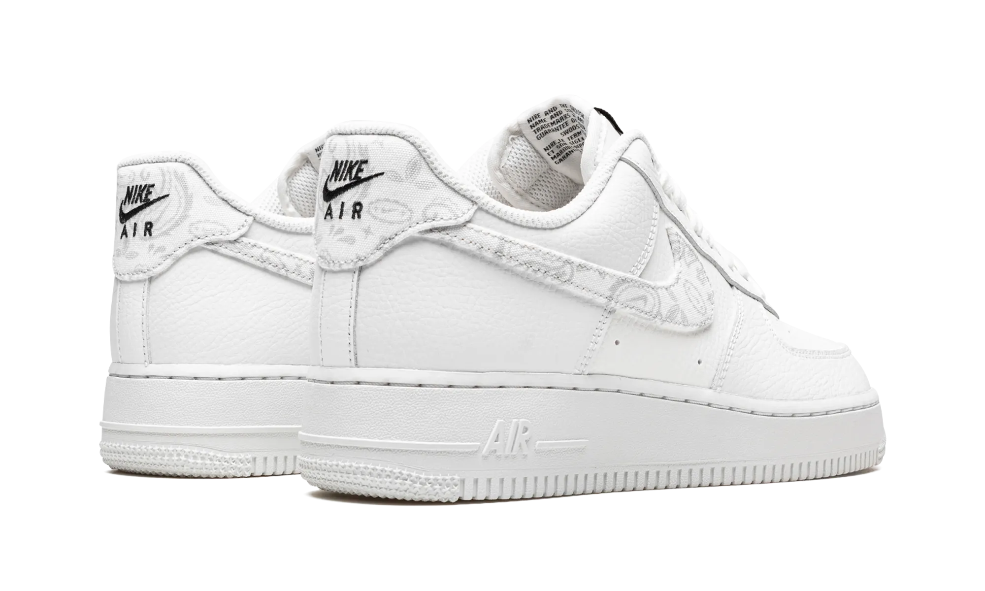 AIR FORCE 1 LO MNS WMNS "White Paisley" Dual Tone