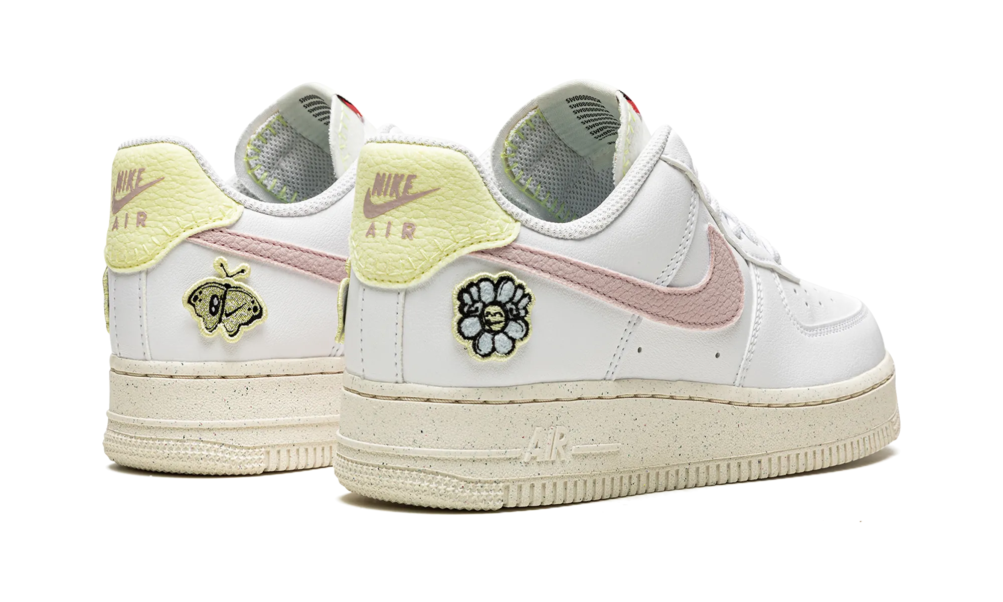 Energy Returning Heel AIR FORCE 1 LO NEXT NATU MNS WMNS "Flower Power"