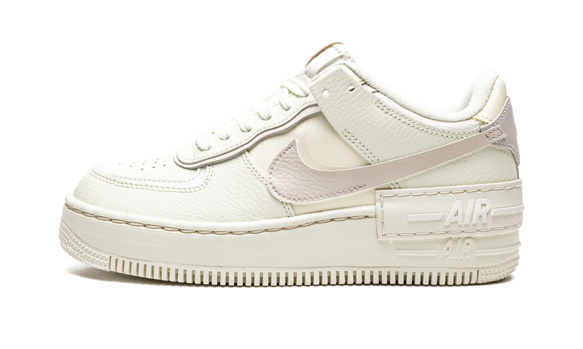 AIR FORCE 1 LO SHADO MNS WMNS "Coconut Milk" Energy Return Outsole Signature grip