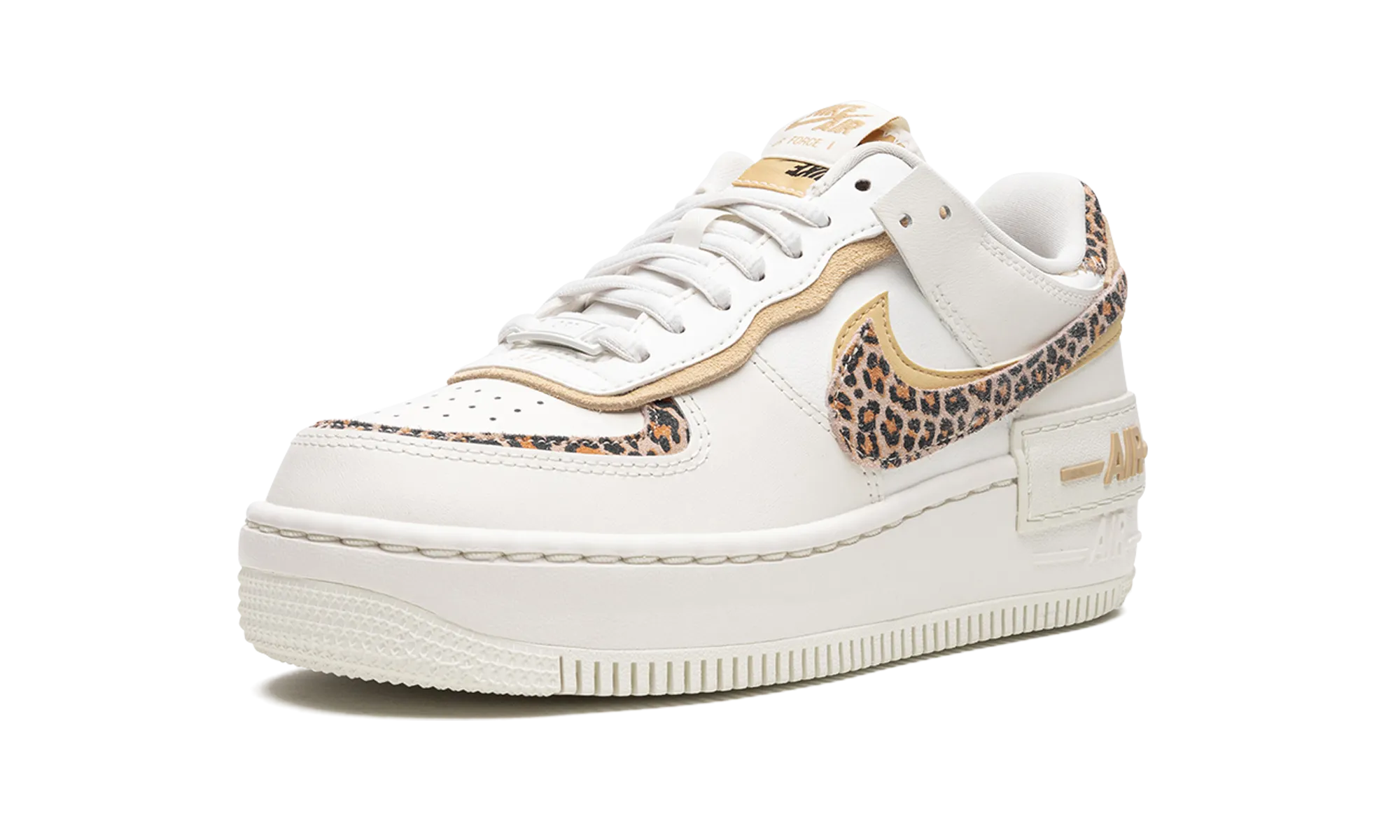 AIR FORCE 1 LO SHADO MNS WMNS "Leopard" foldable Sporty Appearance
