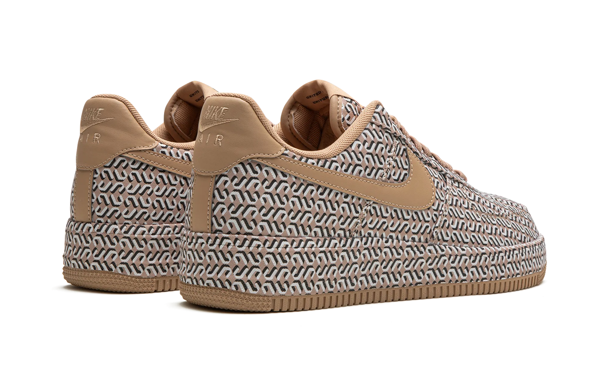 Zero Drop Design Eco Friendly Material AIR FORCE 1 LO WMNS "United In Victory - Hemp"