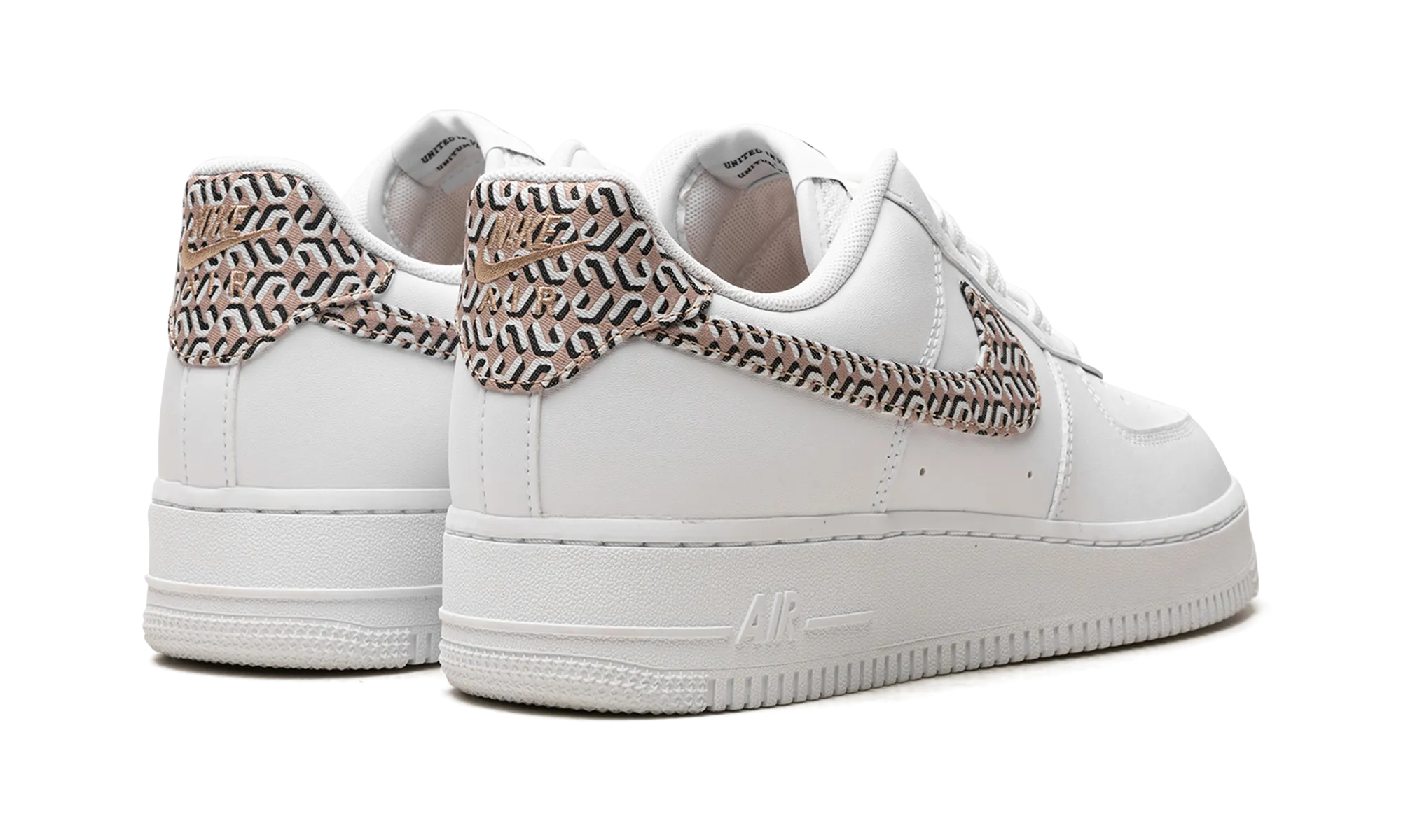 AIR FORCE 1 LO WMNS "United In Victory - White" Quick Dry Interior