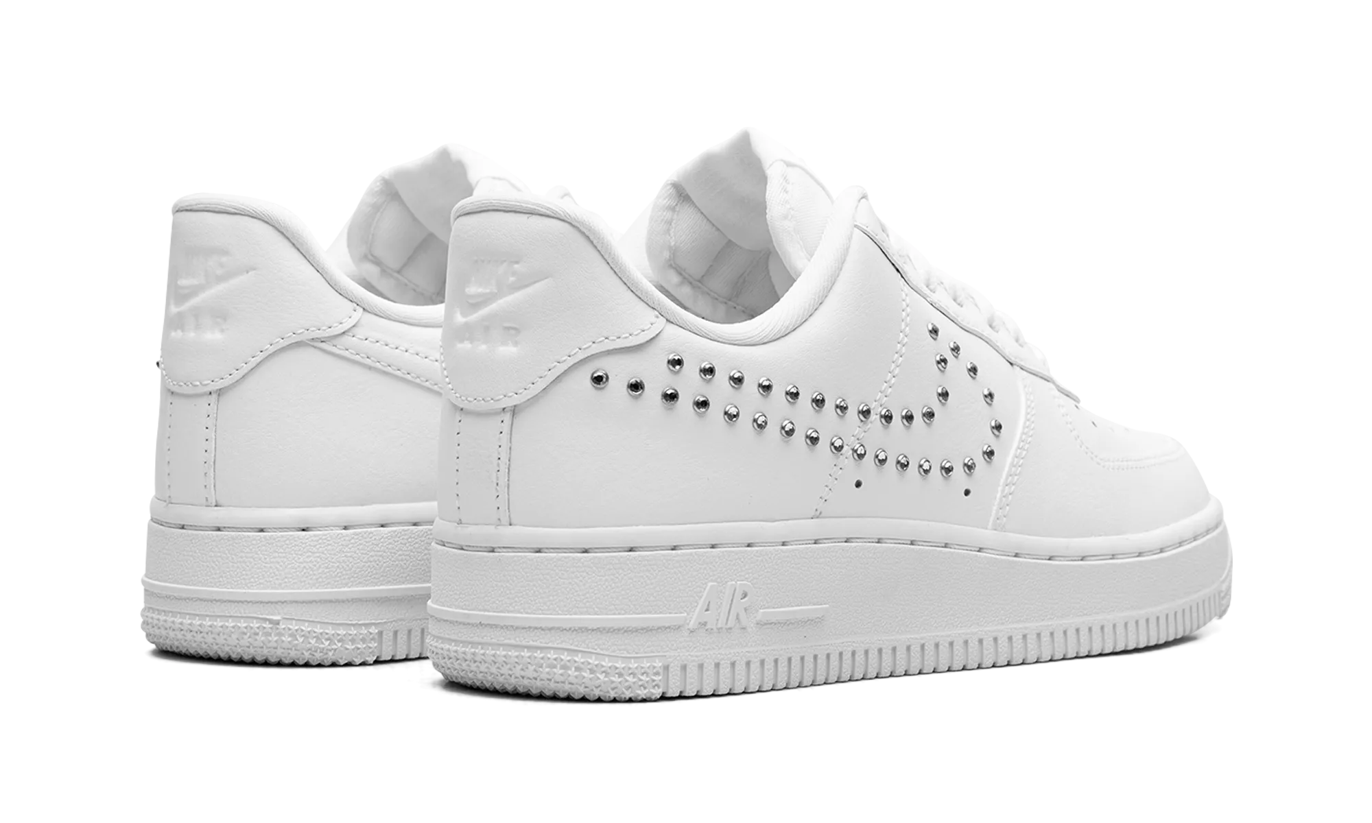 AIR FORCE 1 LO WMNS "White / Metallic Silver" Daytime use