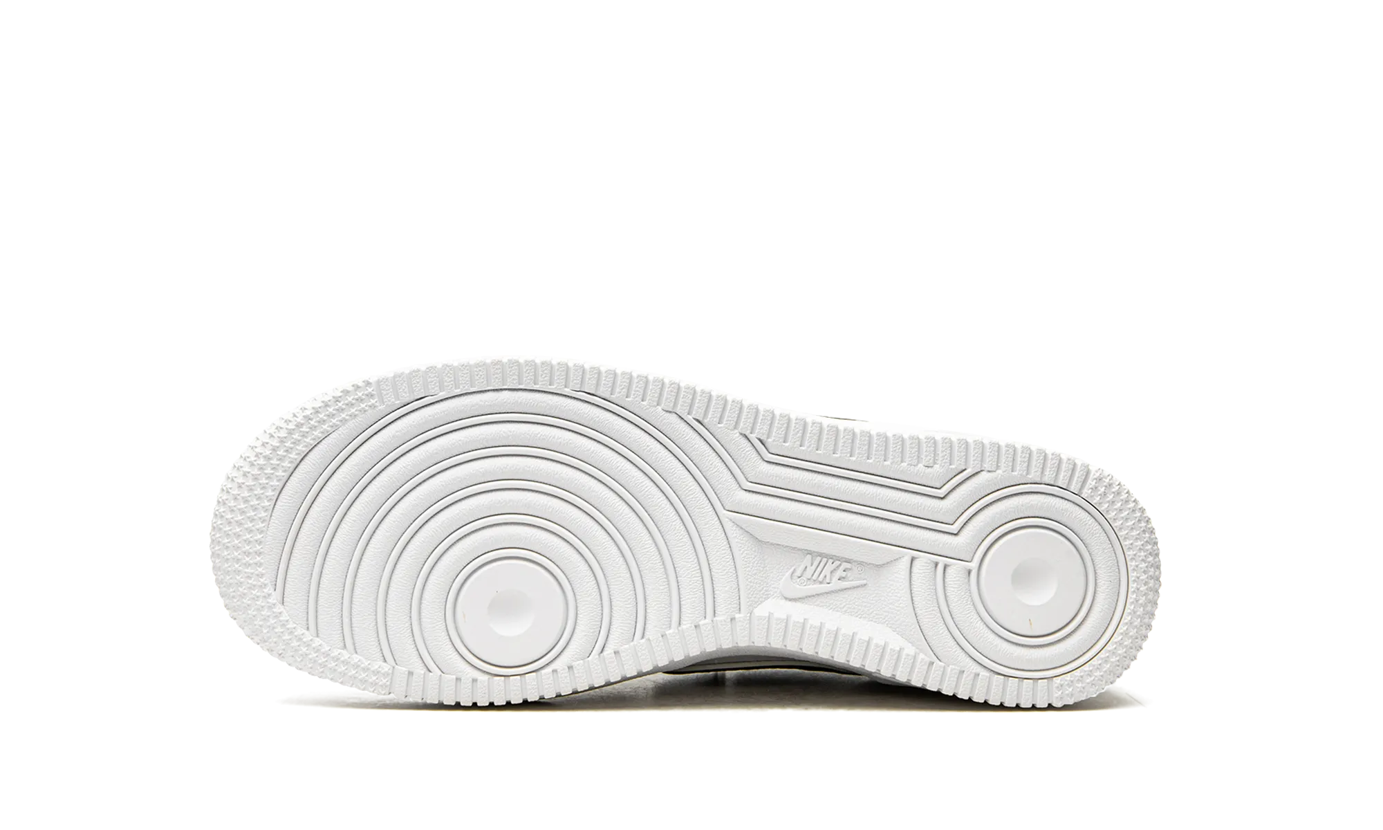 Air Force 1 Low '07 LV8 GS "Double Swoosh White Metallic Gold" cushioning technology