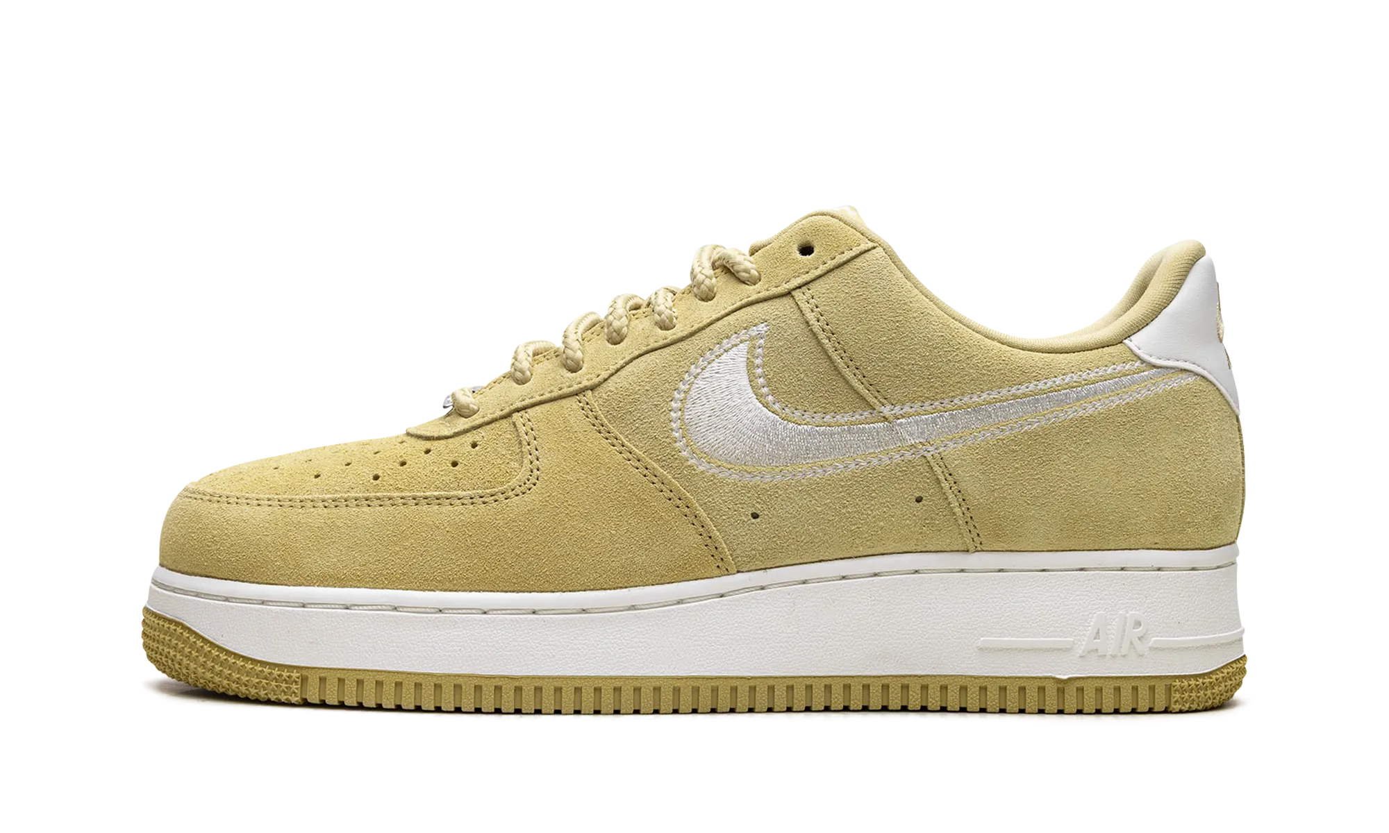 Rubber Composite Air Force 1 Low '07 LV8 "Buff Gold Sail Embroidered Swoosh"