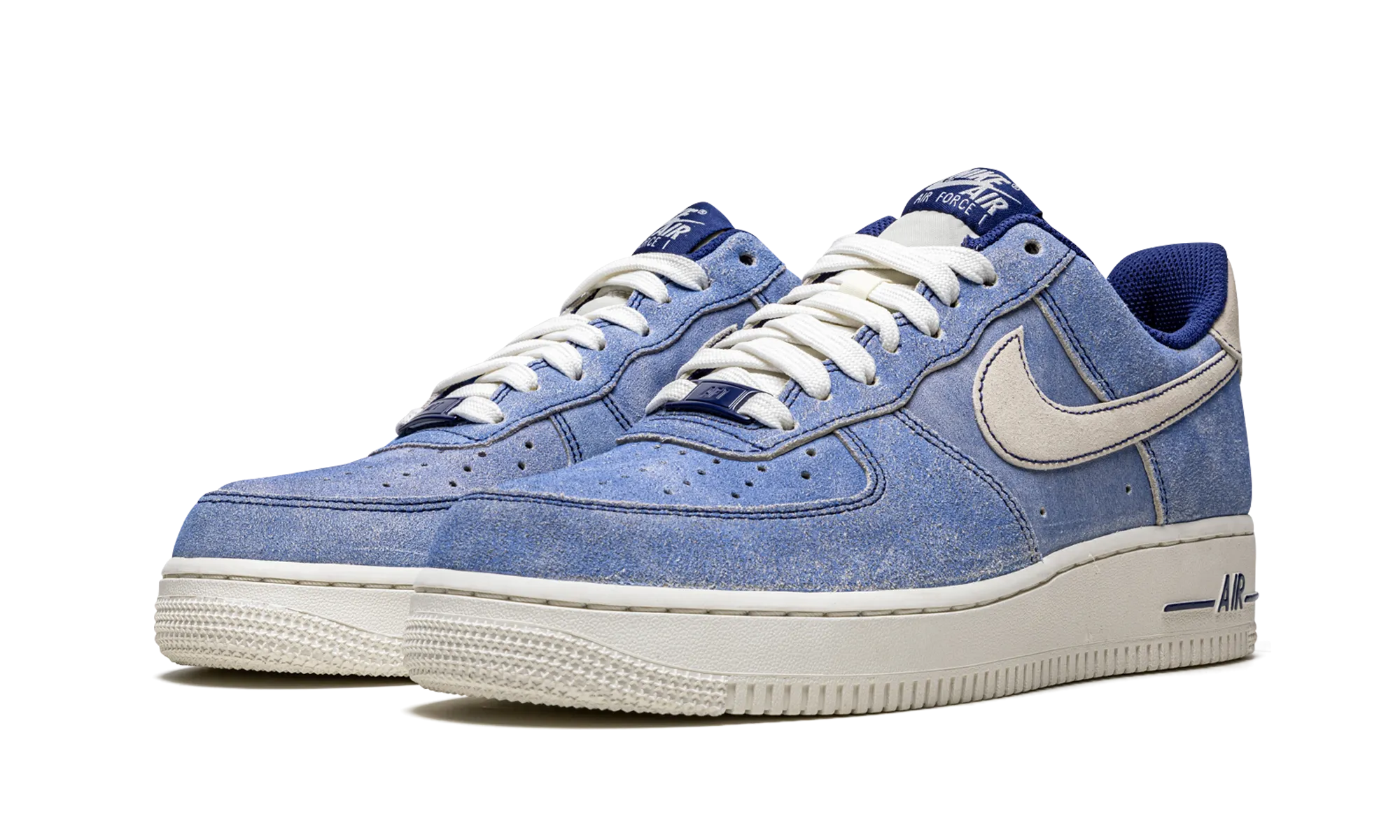 Elastic Lace System Air Force 1 Low '07 LV8 "Dusty Blue"