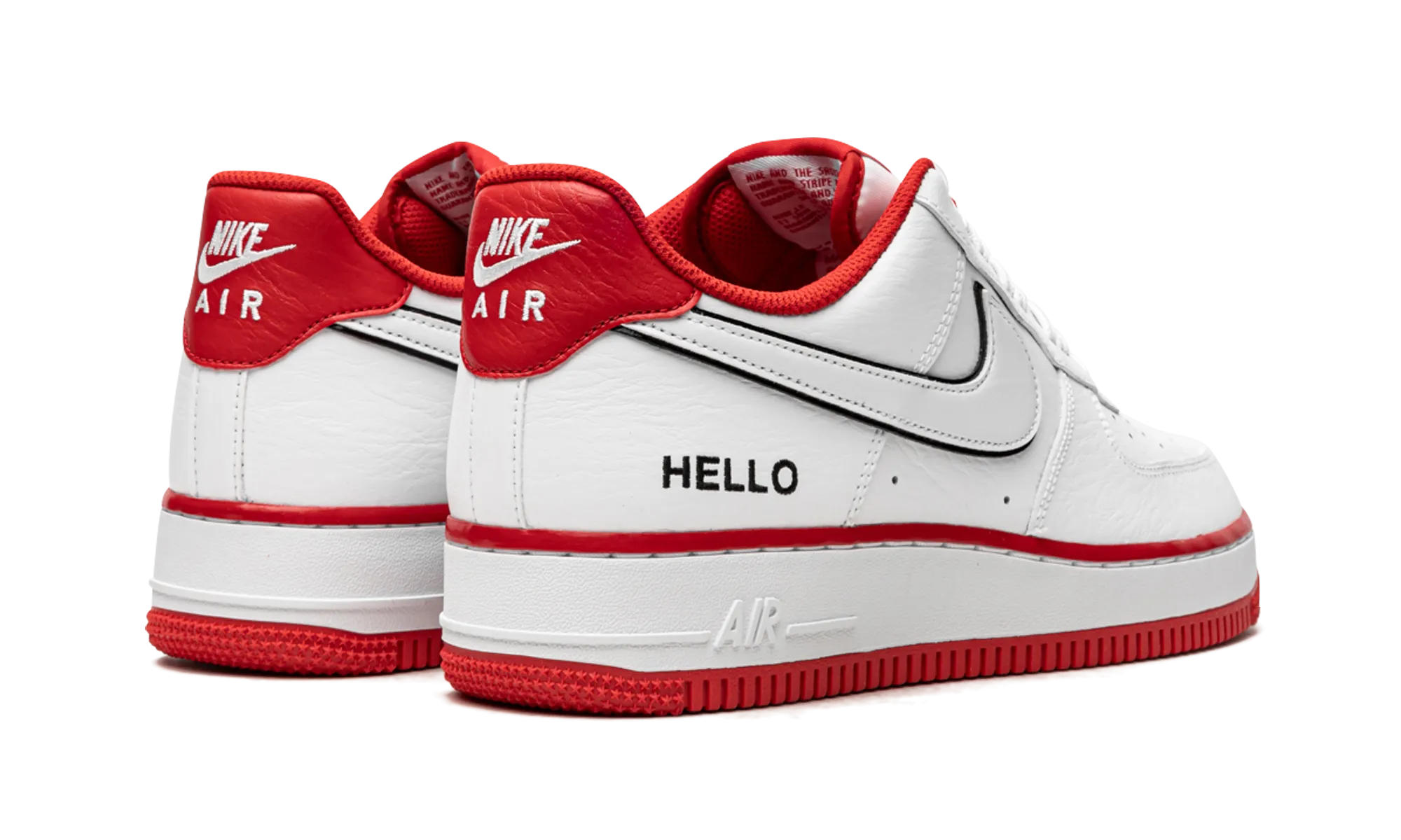 Sleek Silhouette Unbeatable Traction Air Force 1 Low '07 LX "Hello"