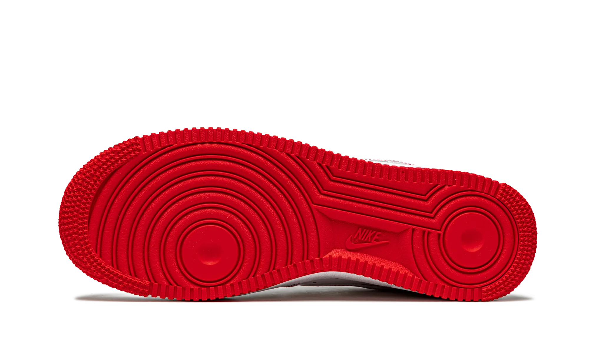Elasticated Air Force 1 Low '07 "Contrast Stitch - White University Red"