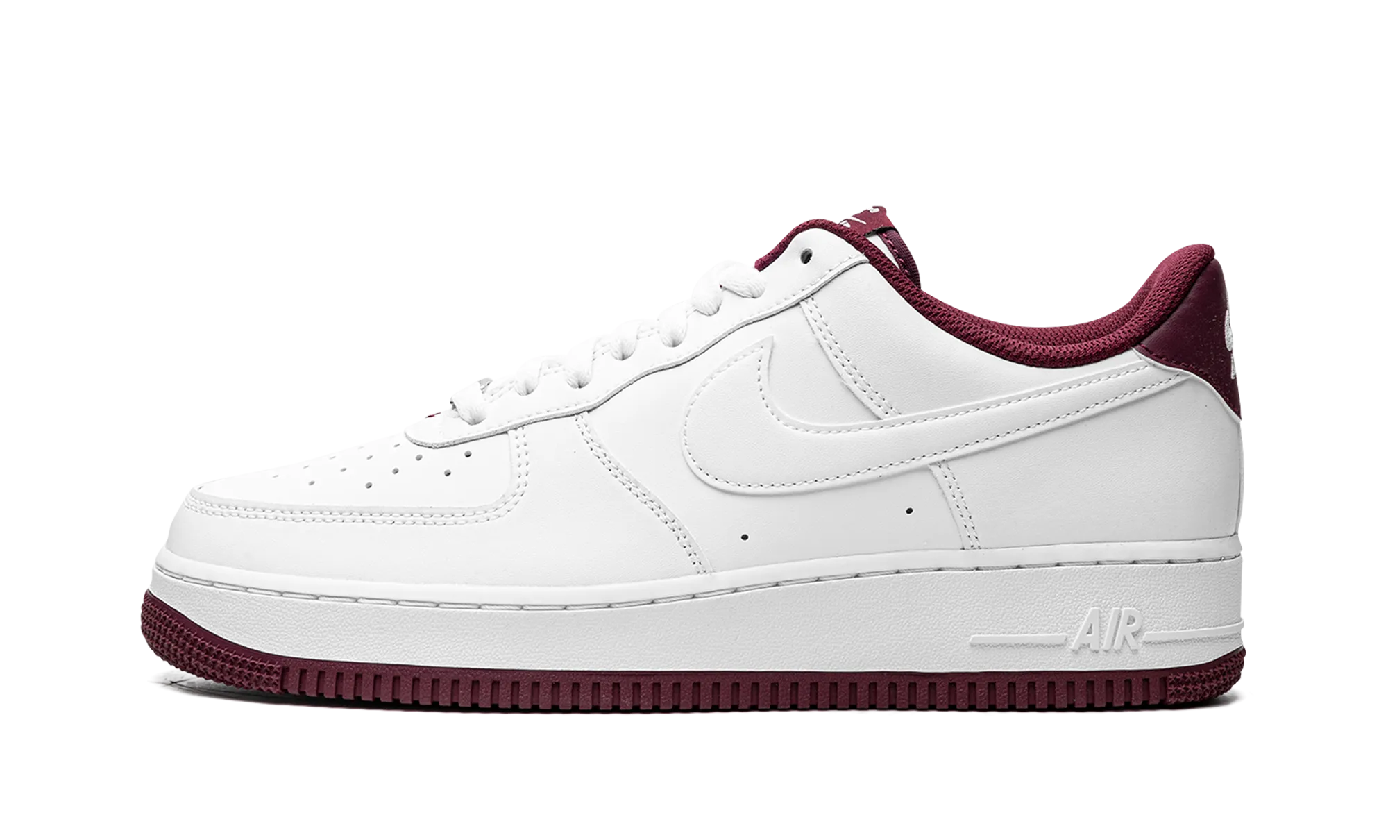 Built For Speed Air Force 1 Low '07 "White / Dark Beetroot"