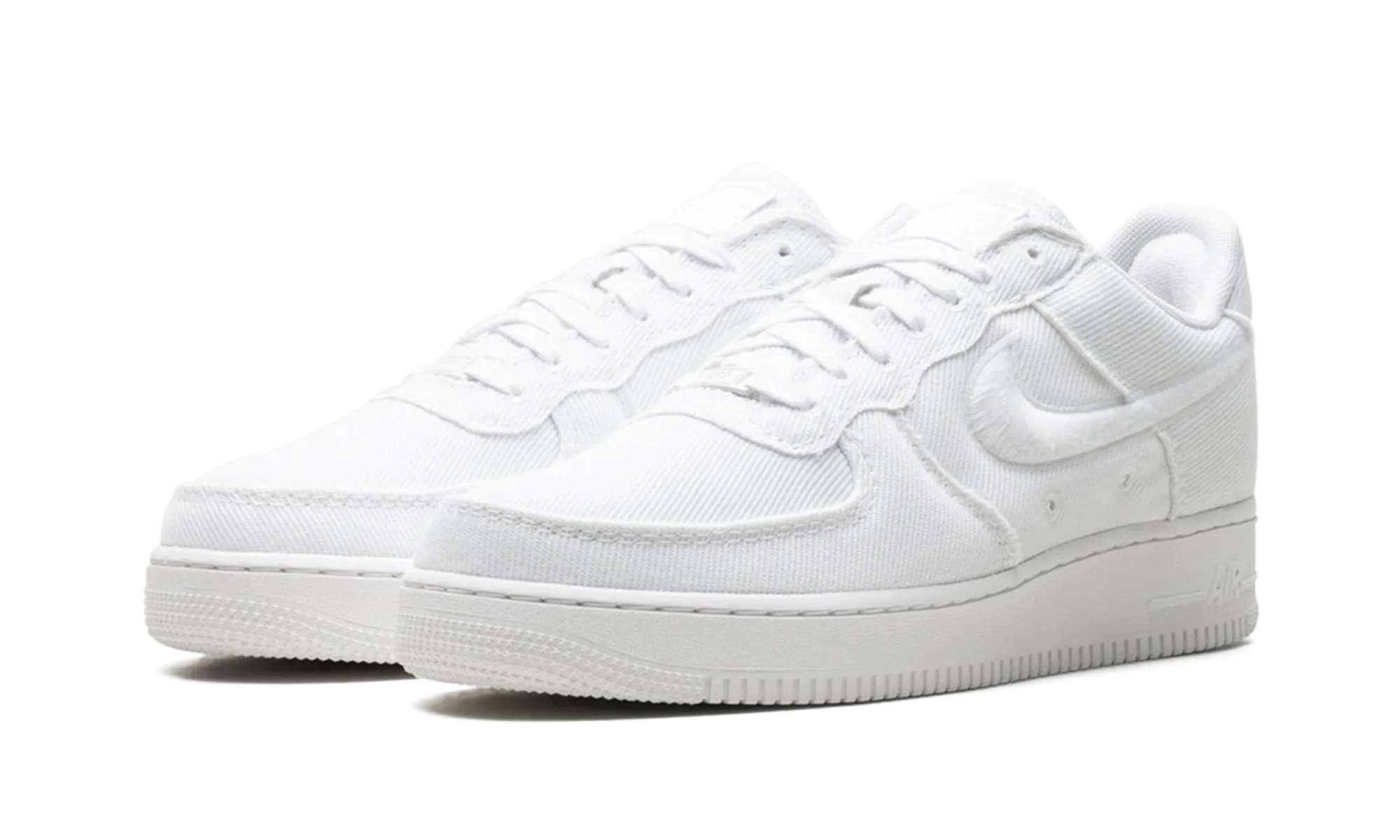 Air Force 1 Low Canvas "Summit White Light Orewood Brown" Midfoot Stability