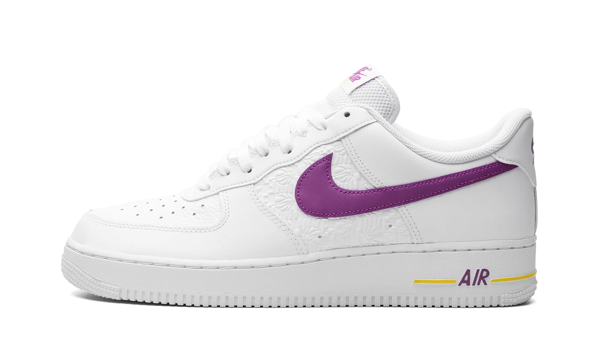 Trail Fit Air Force 1 Low EMB "Bold Berry Lakers"