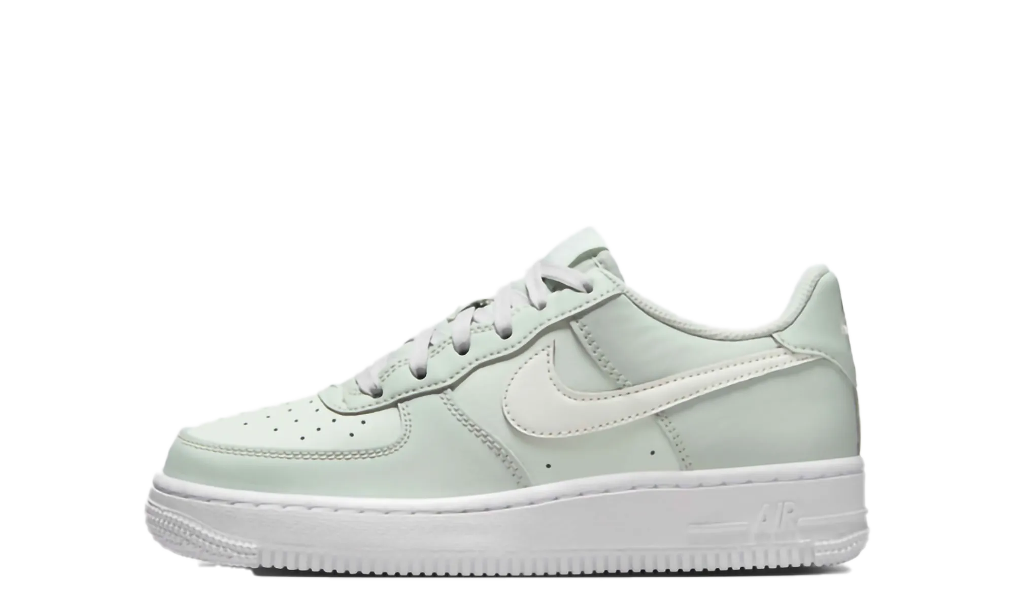 Fast Outing Hyperbolic Lasting Air Force 1 Low GS "Light Silver Spruce"