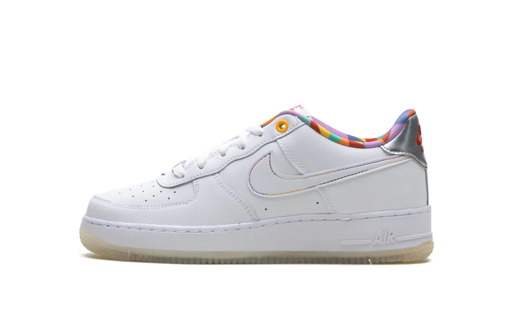 Footwear Essential Air Force 1 Low LV8 GS "White Playful Print"