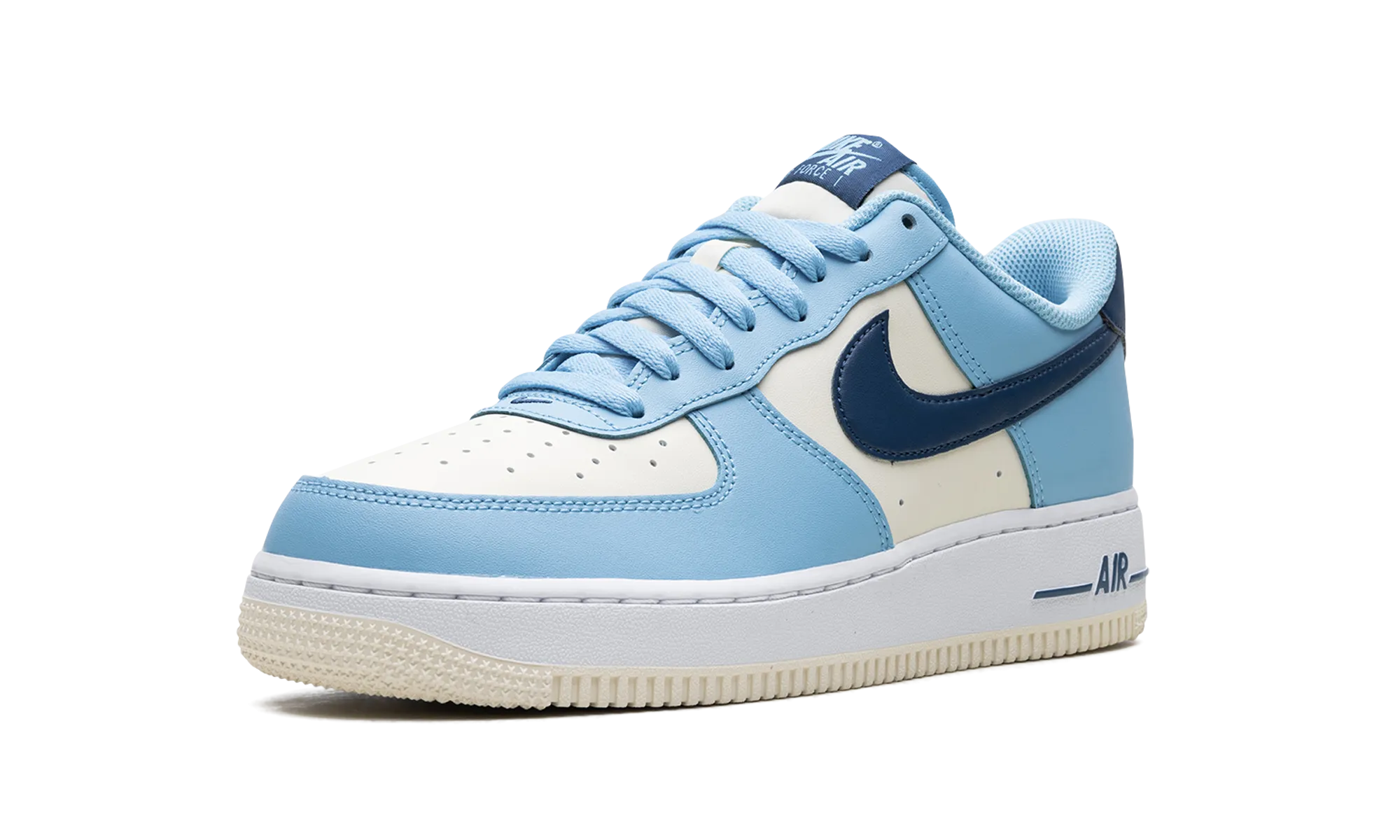 Ultra Cushioned Midsole Sleek Profile Air Force 1 Low "Aquarius Blue Coconut Milk"