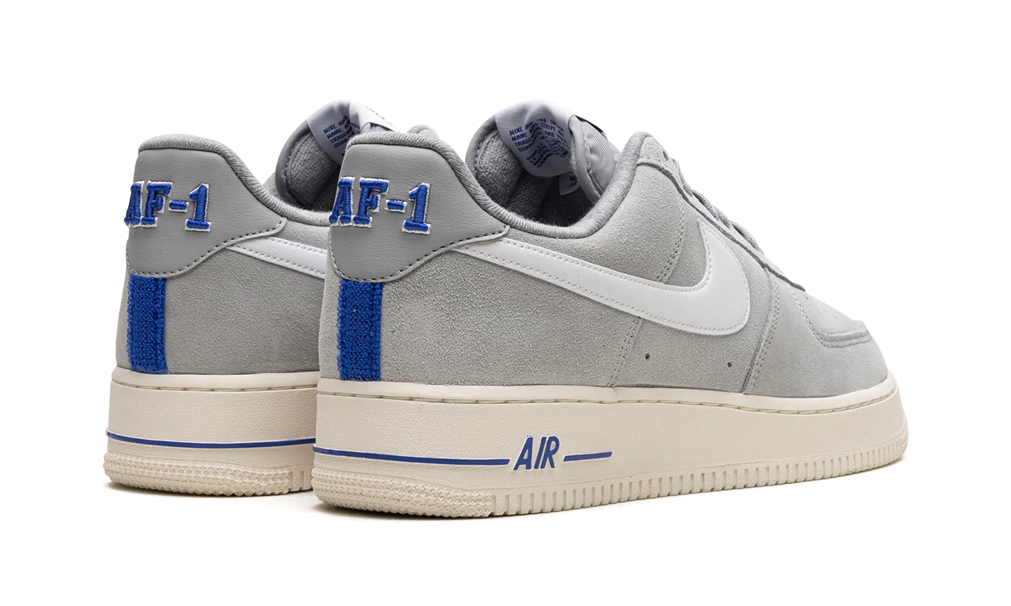 Air Force 1 Low "Athletic Club - Smoke Grey White Sail" Neutral Stability Control