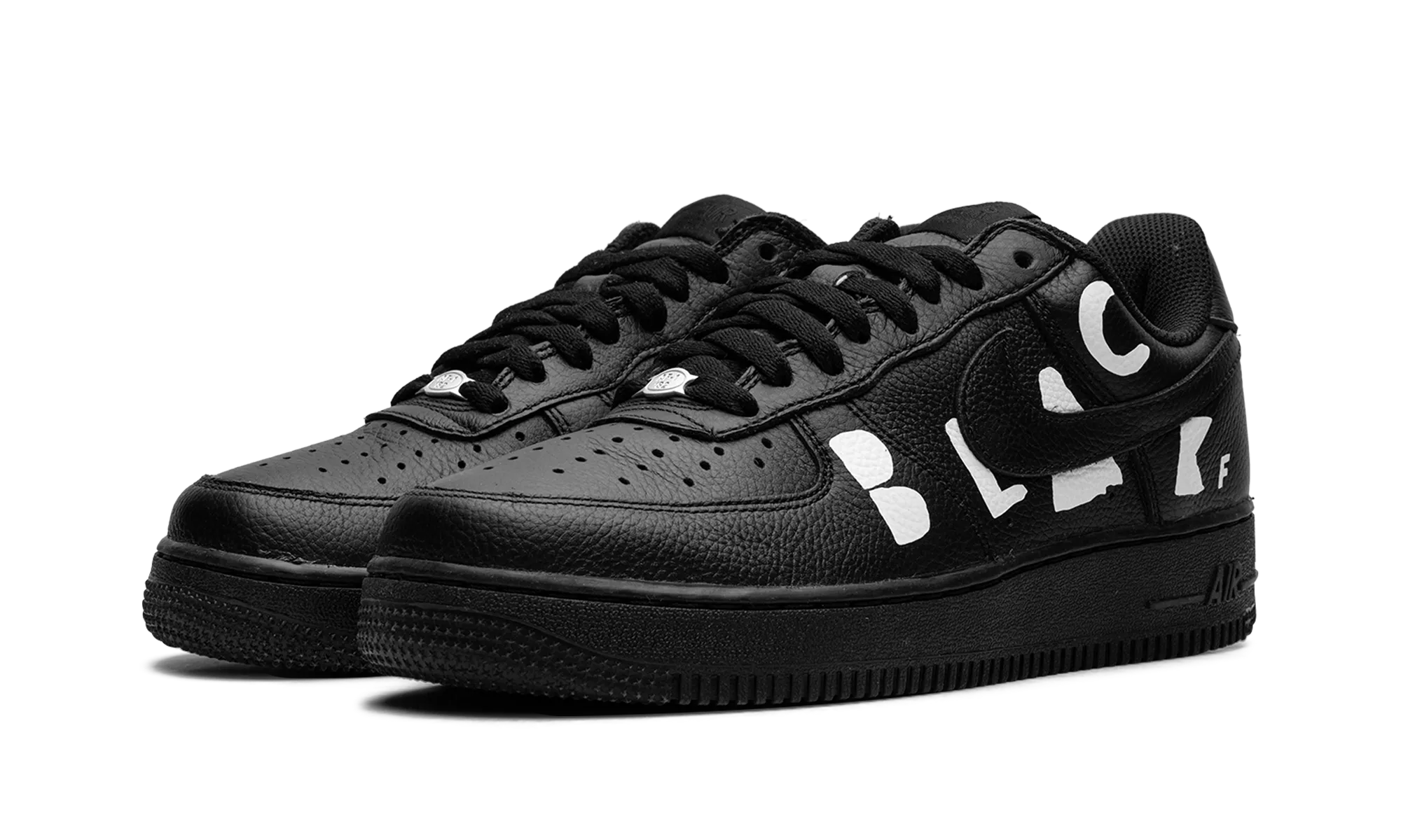 Air Force 1 Low "BLACK COMME des GARCONS" Low Profile Design Stylish Silhouette