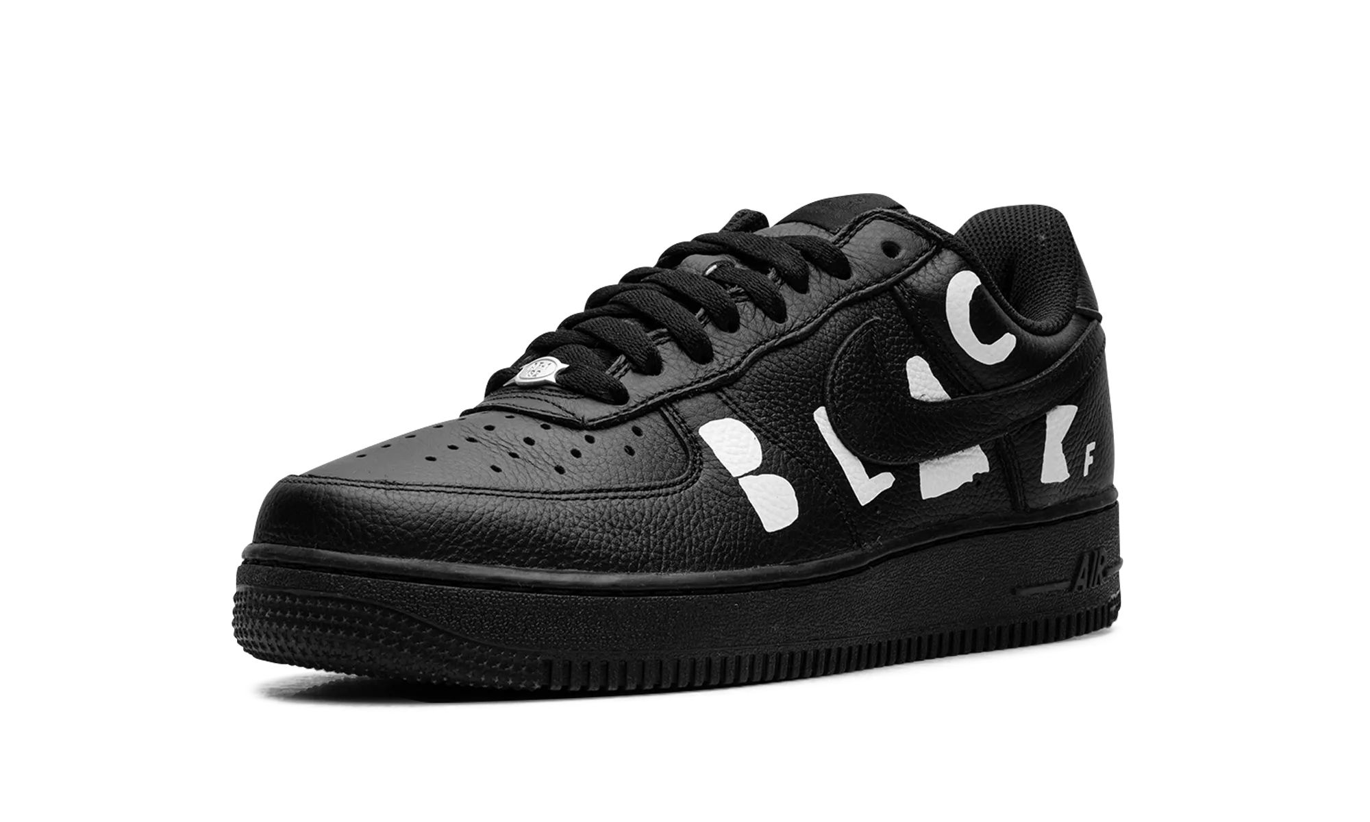 Run Control Iconic Style Air Force 1 Low "BLACK COMME des GARCONS"