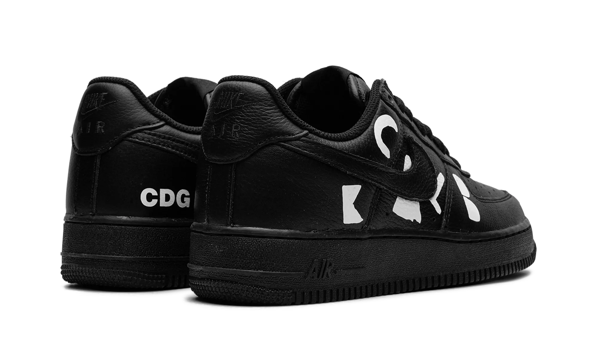 Air Force 1 Low "BLACK COMME des GARCONS" SyntheticUpper Textured Upper