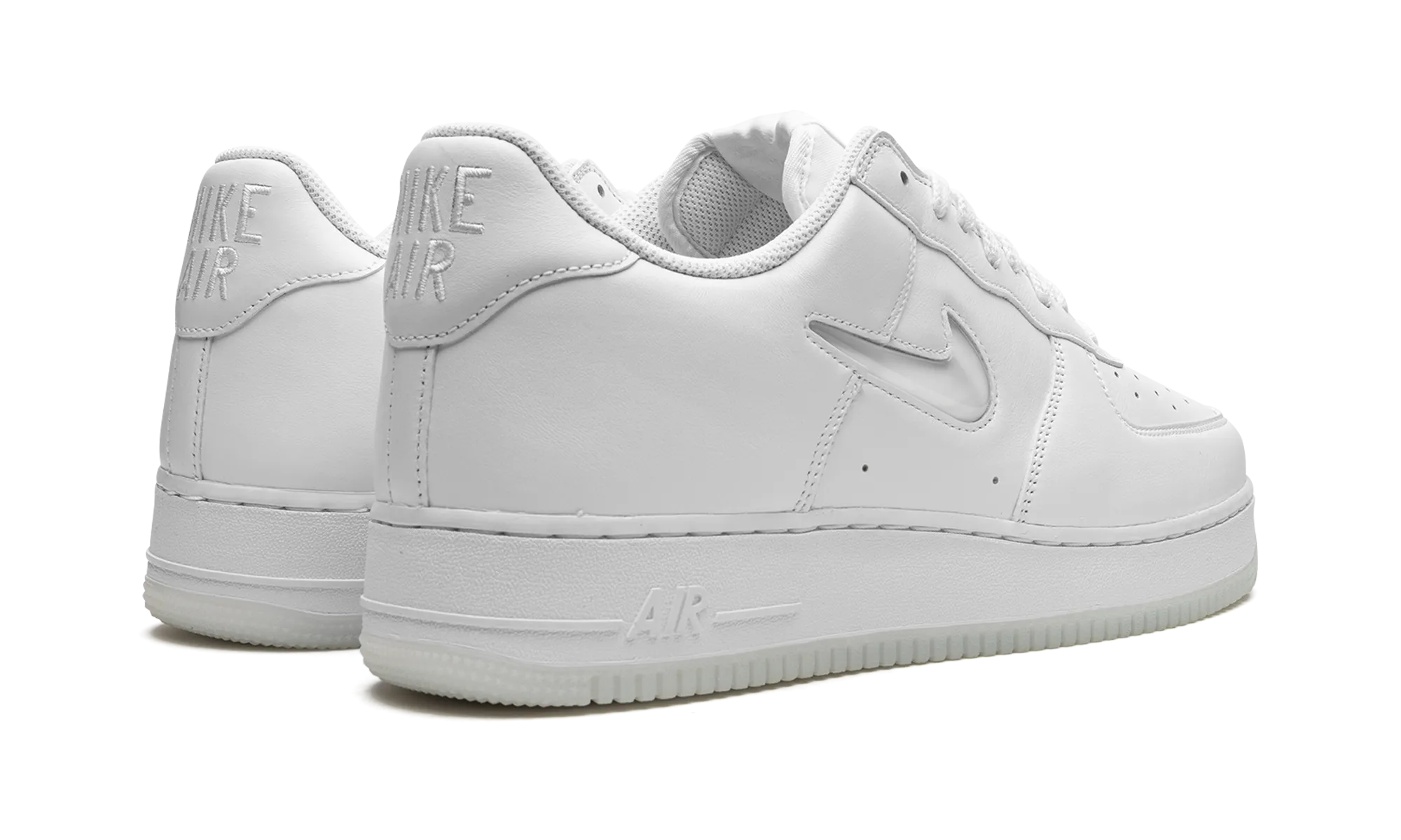 Ankle Hugging Collar Tactile Grip Patterns Air Force 1 Low "Color Of The Month - White"