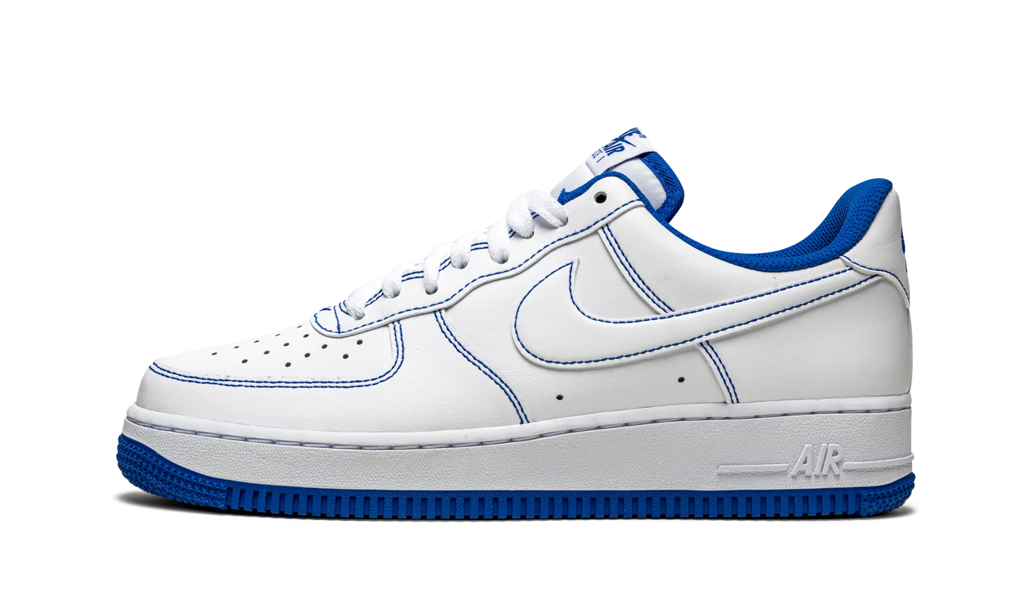 Air Force 1 Low "Contrast Stitch - Game Royal" Eco Friendly Fabric Relax Walk