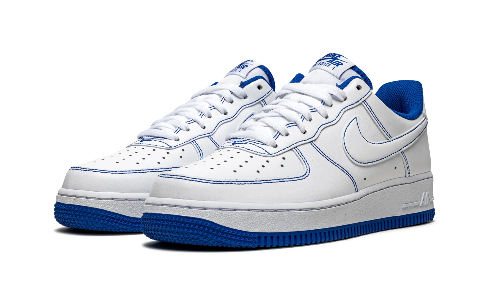 Bare Footfeel Trend-setting sole Air Force 1 Low "Contrast Stitch - Game Royal"
