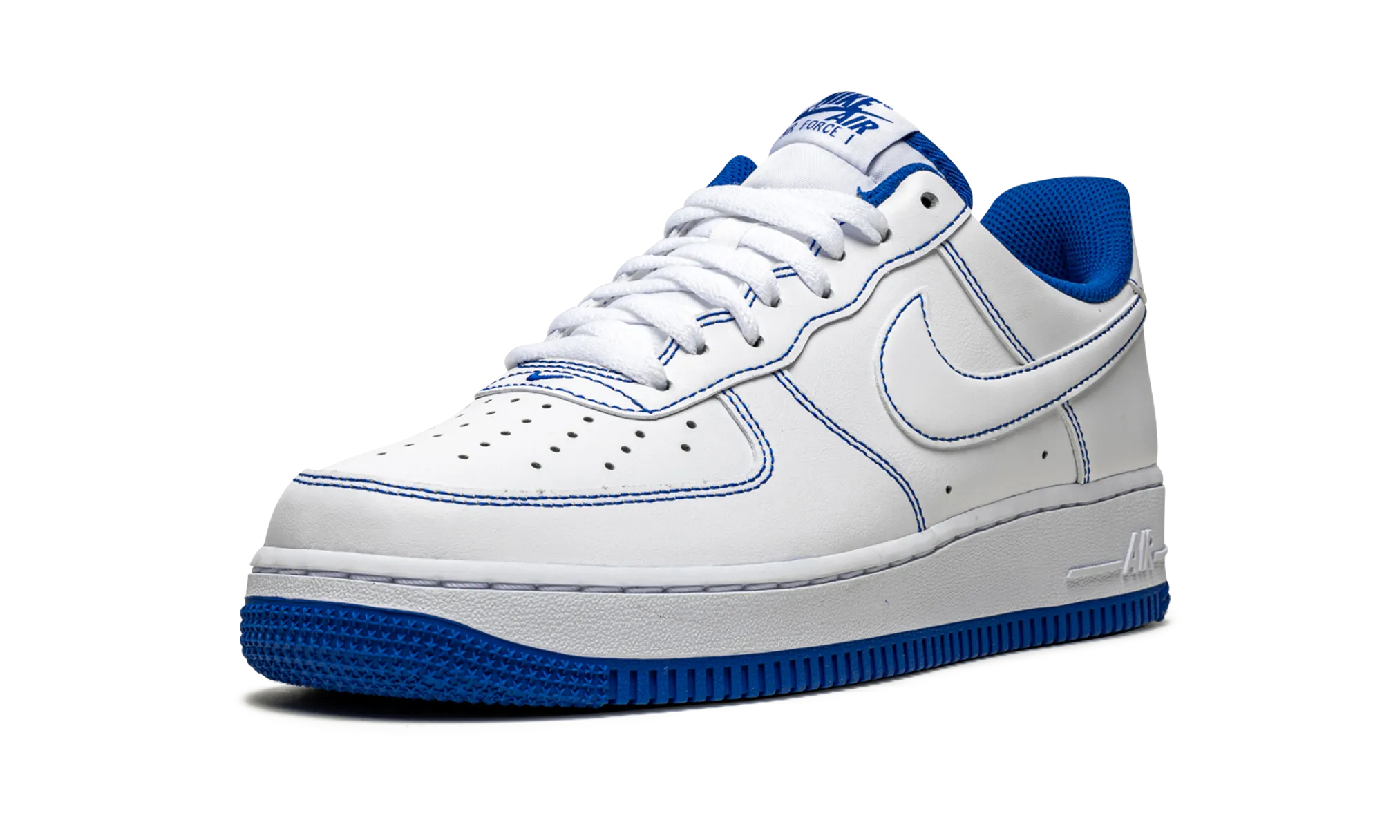 Air Force 1 Low "Contrast Stitch - Game Royal" Torsion Control Plate Shock absorption