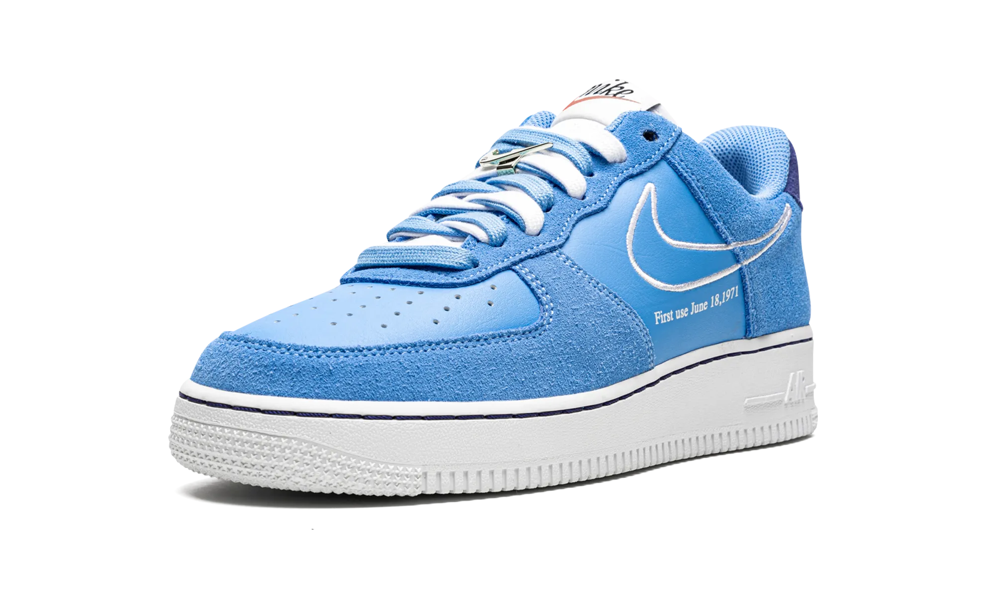 Leisure Fit Contemporary Fit Air Force 1 Low "First Use - Blue Suede"