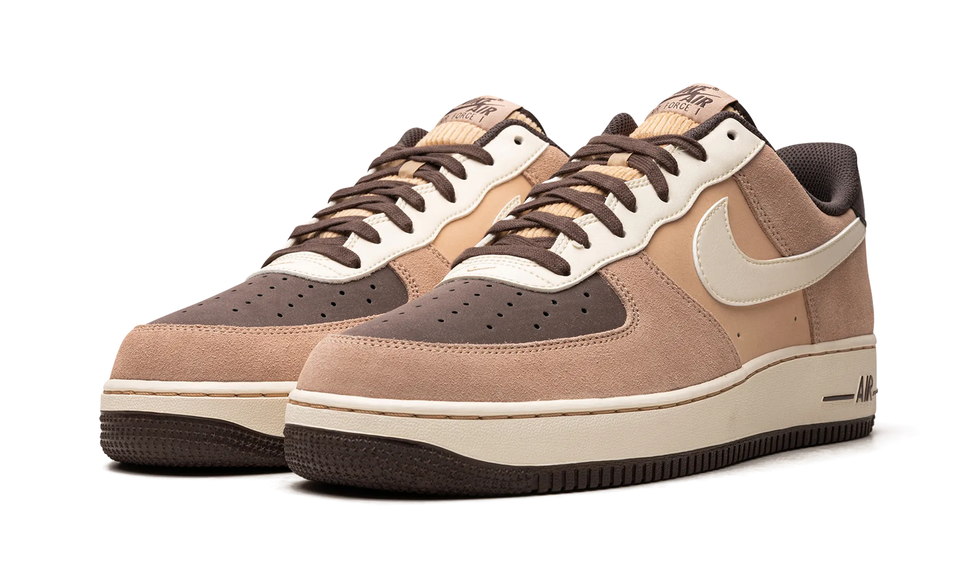 Non Slip Traction Air Force 1 Low "Hemp/Coconut Milk"