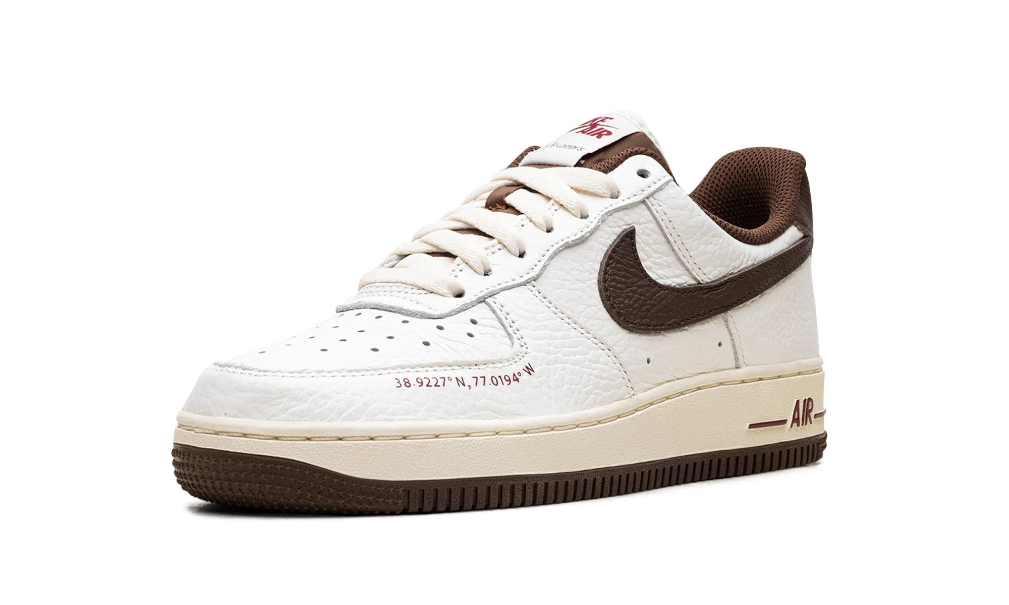 Reliable Sole Textured Tread Air Force 1 Low "Howard University"