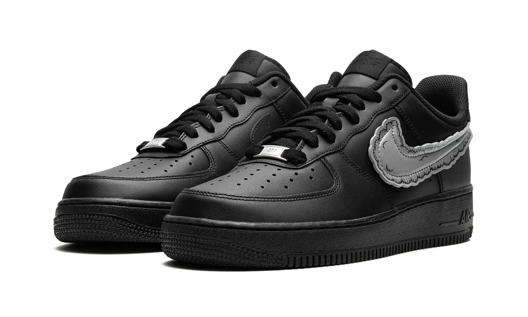 Customizable Tensile Strength Air Force 1 Low "KAWS x Sky High Farms - Black"