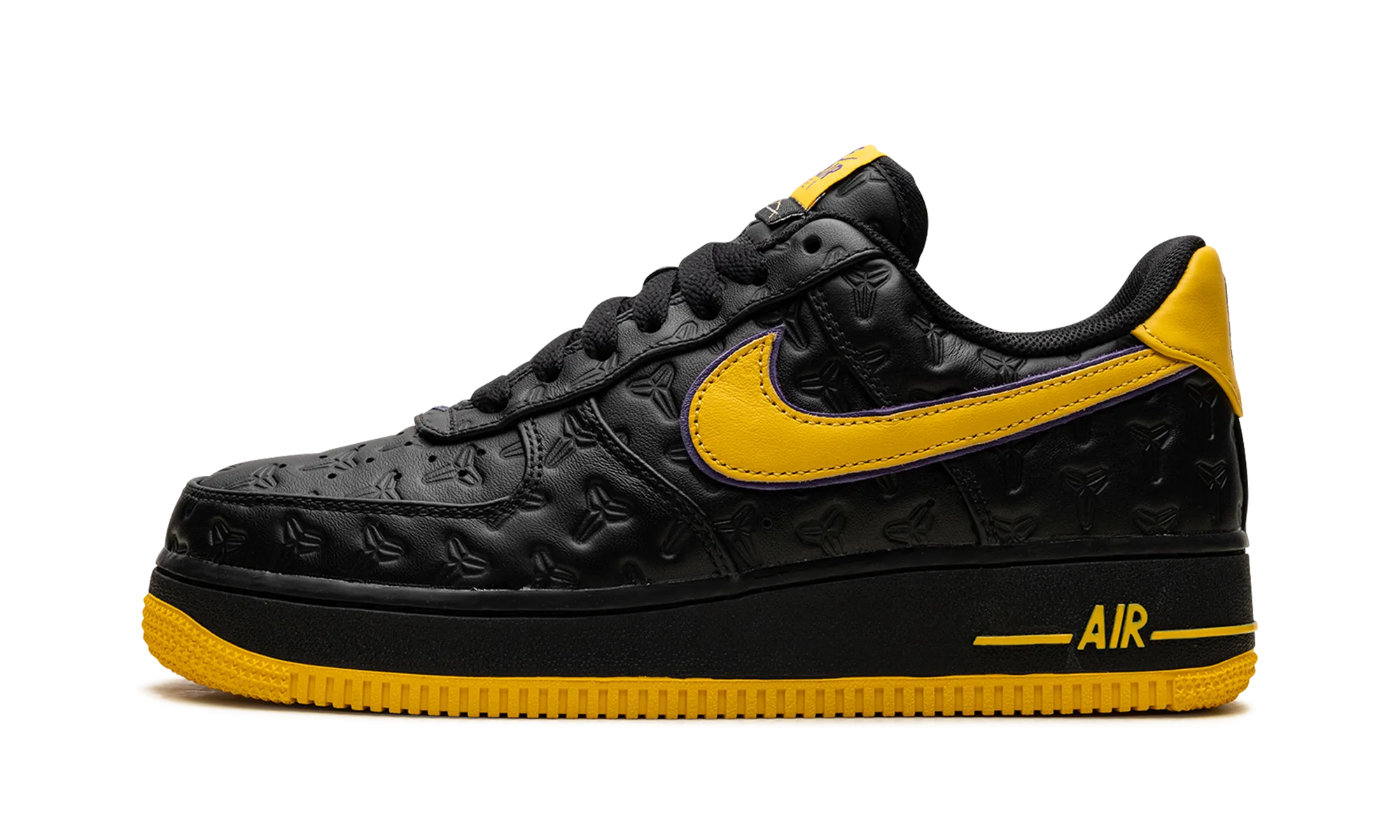 Workout Friendly Air Force 1 Low "Kobe Bryant Lakers Away (Non-Numbered)"