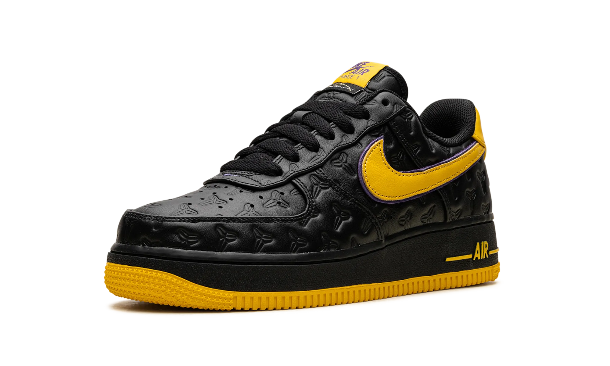 Air Force 1 Low "Kobe Bryant Lakers Away (Non-Numbered)" Thickened Collar