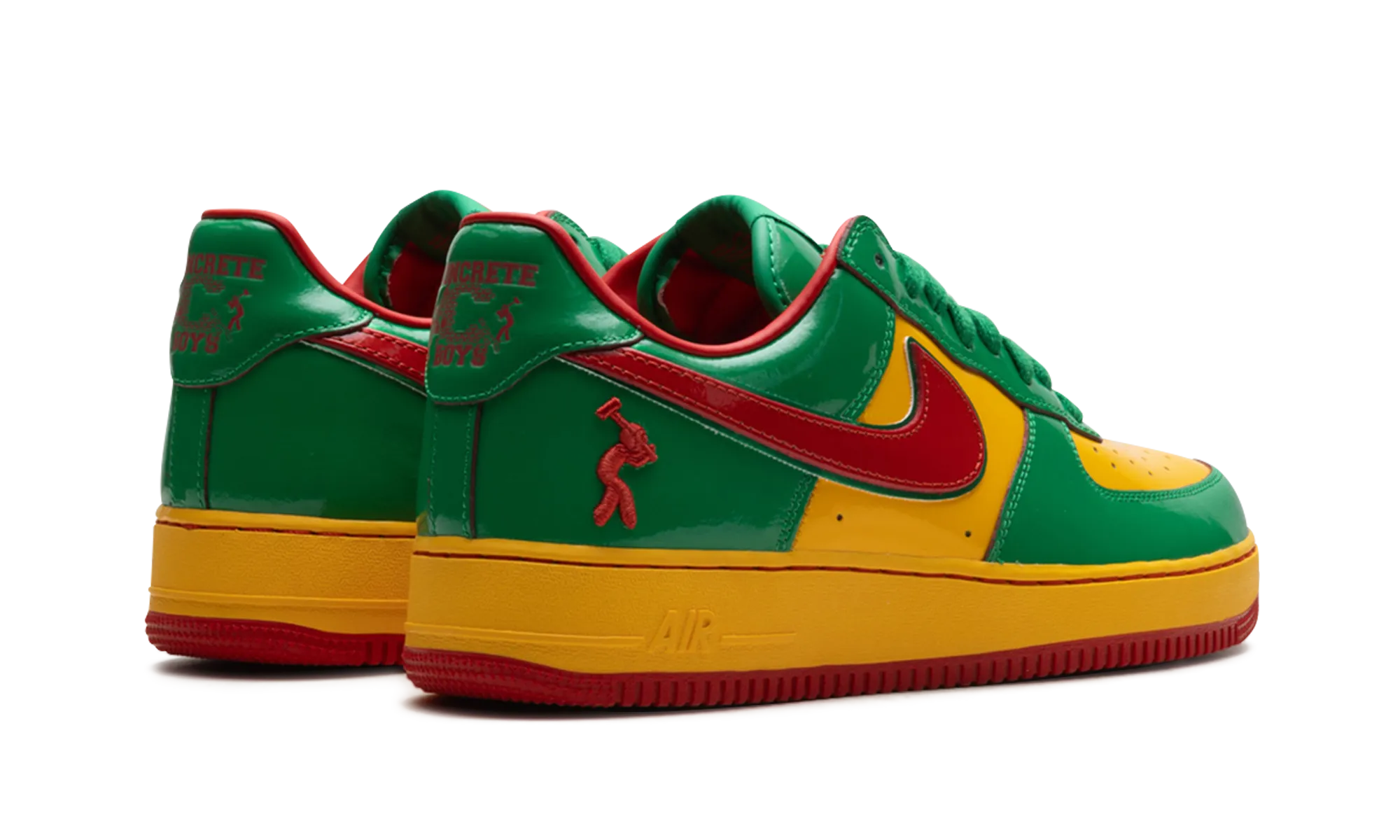 Air Force 1 Low "Lil Yachty Concrete Boys Lucky Green" Slip Form Motion Style
