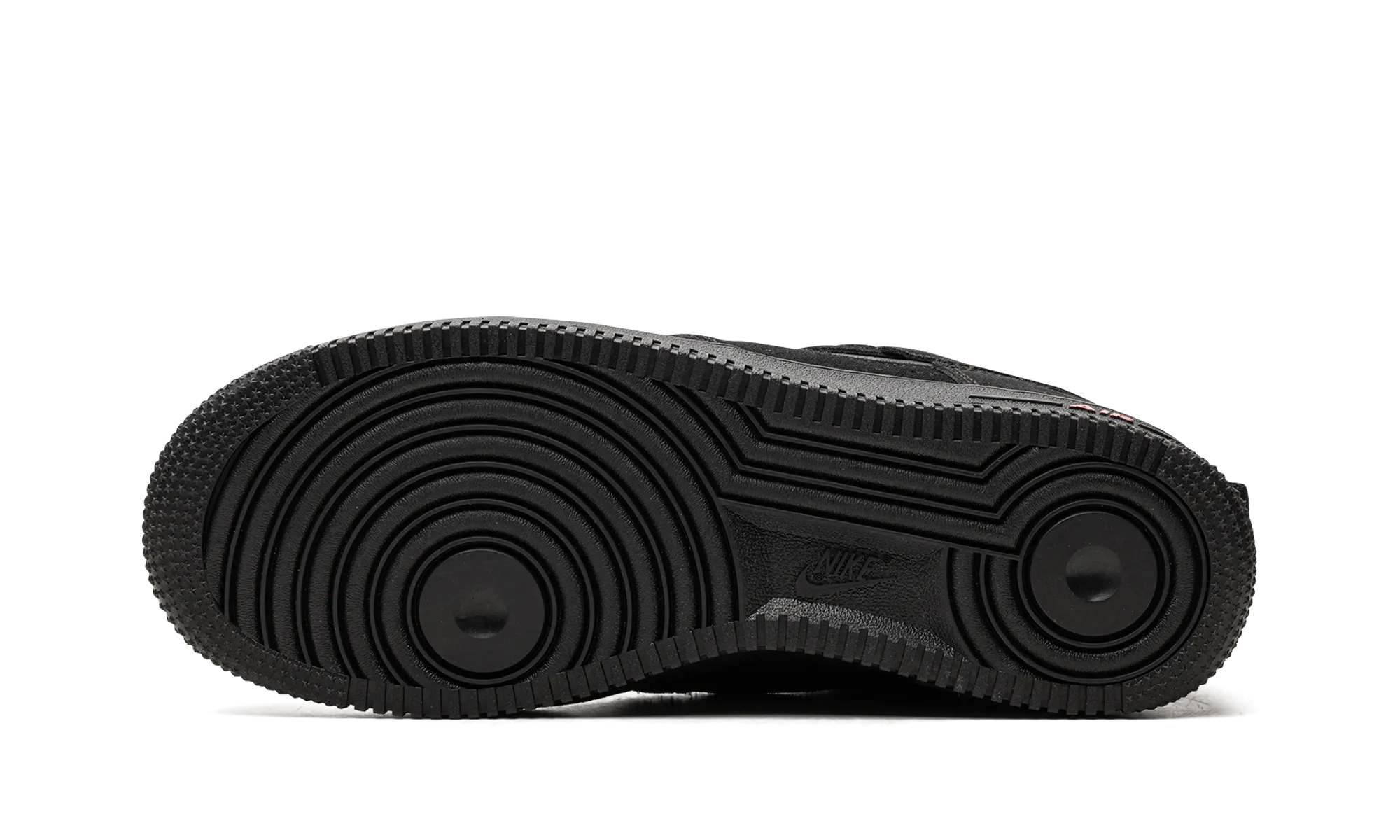 Air Force 1 Low "Multi Swoosh Black Crimson" Non Slip Sole