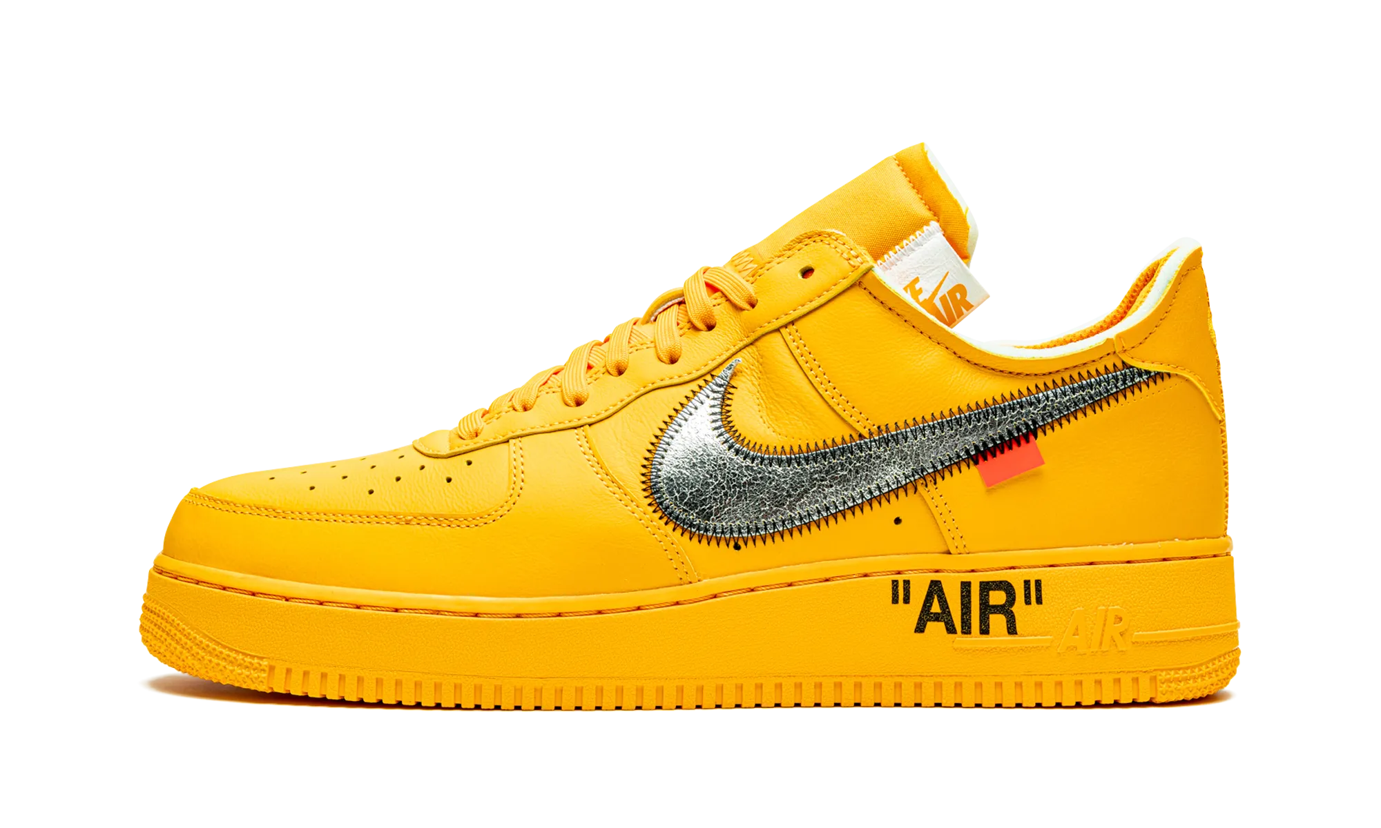 Air Force 1 Low "Off-White - University Gold" Fast Lane Non Slip