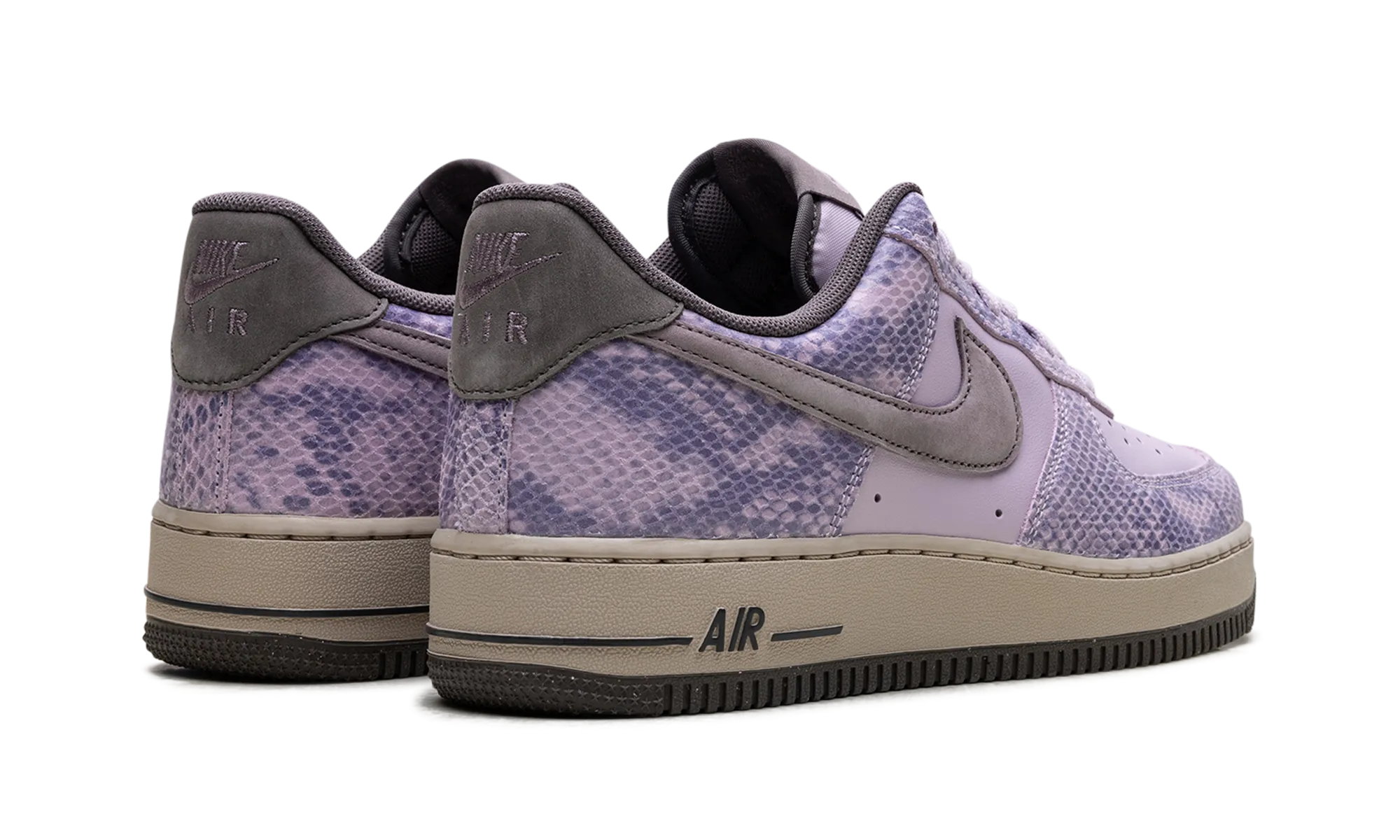 Air Force 1 Low "Purple Snakeskin" Spring Walk Chic Design
